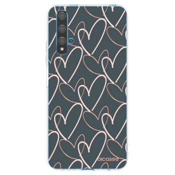 Picasee Huawei Nova 5T Hülle - Transparentes Silikon - Viel Liebe