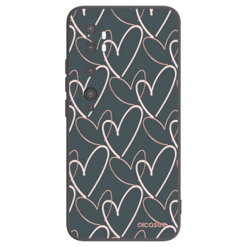 Picasee Xiaomi Mi Note 10 (Pro) Hülle - Schwarzes Silikon - Viel Liebe