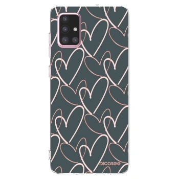 Picasee Samsung Galaxy A71 A715F Hülle - Transparentes Silikon - Viel Liebe