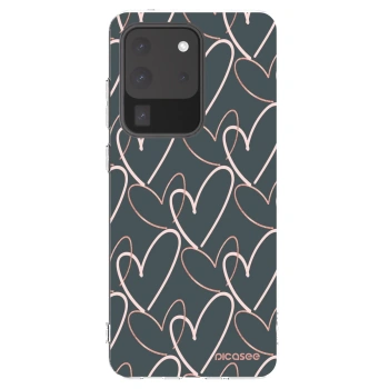 Picasee Samsung Galaxy S20 Ultra 5G G988F Hülle - Transparentes Silikon - Viel Liebe
