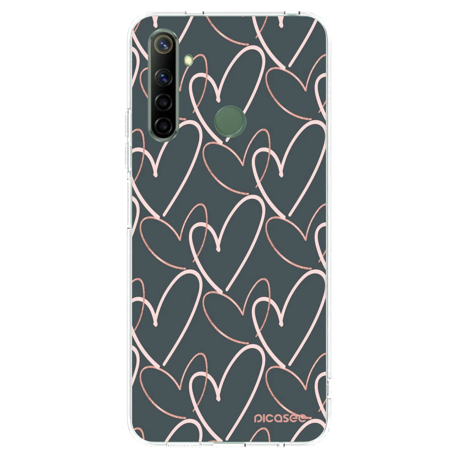 Picasee Realme 6i Hülle - Transparentes Silikon - Viel Liebe