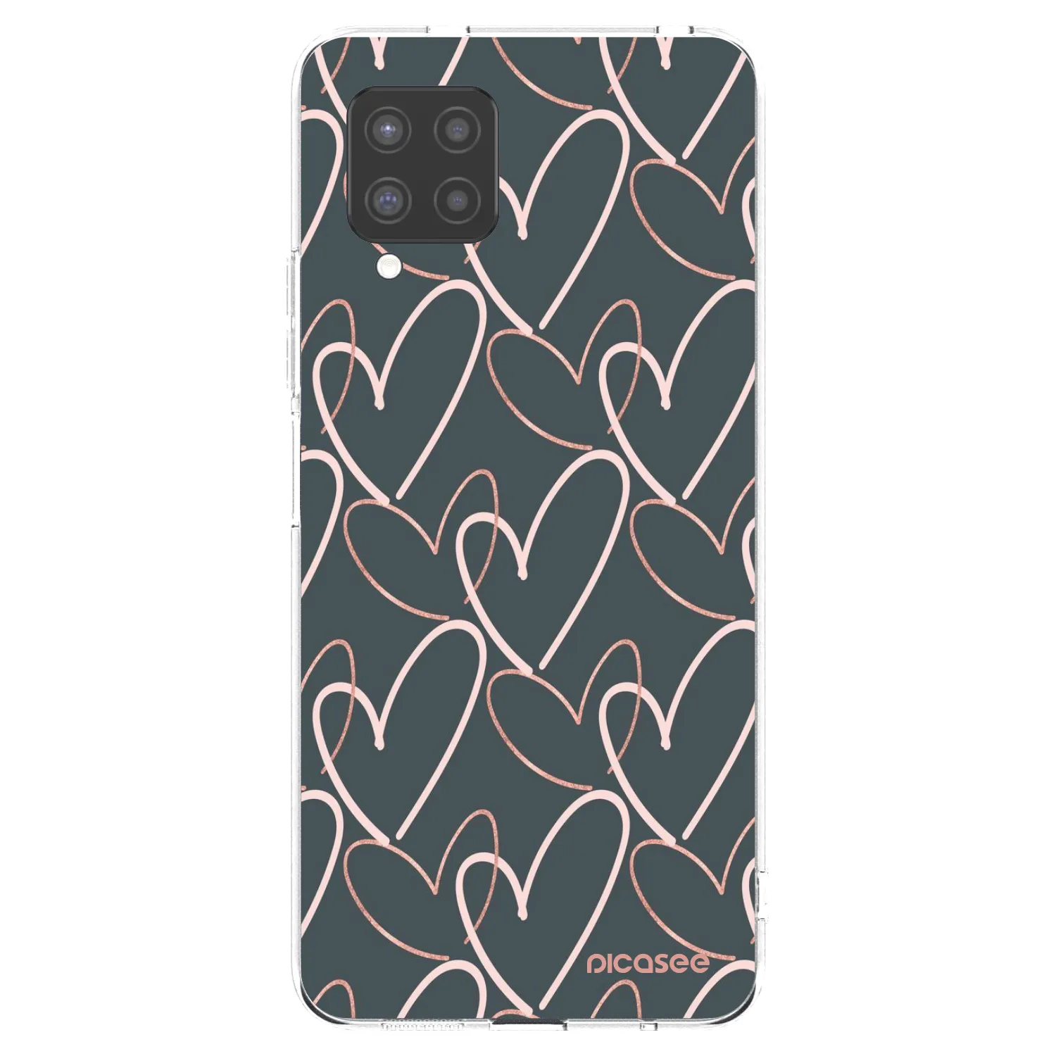 Picasee Samsung Galaxy A42 A426B Hülle - Transparentes Silikon - Viel Liebe