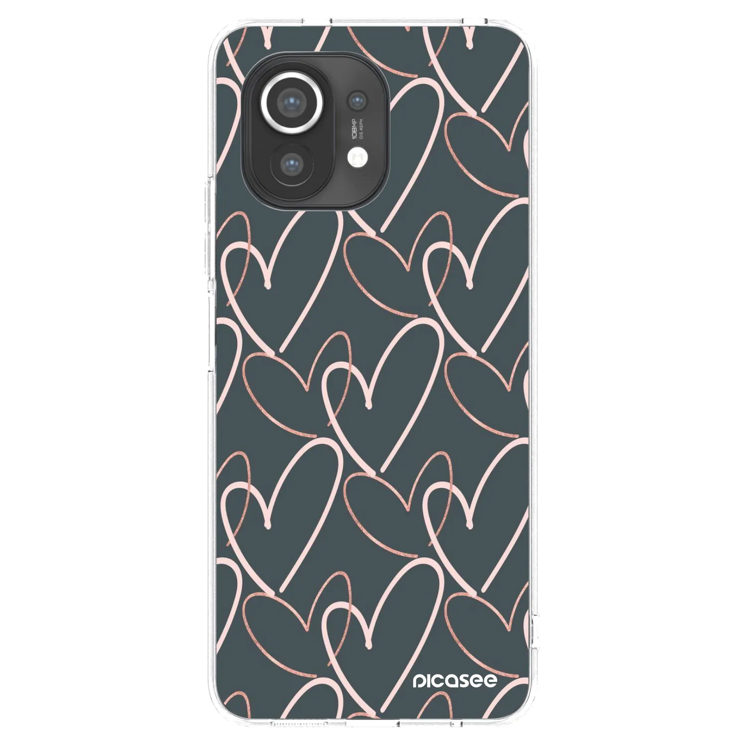 Picasee Xiaomi Mi 11 Hülle - Transparentes Silikon - Viel Liebe