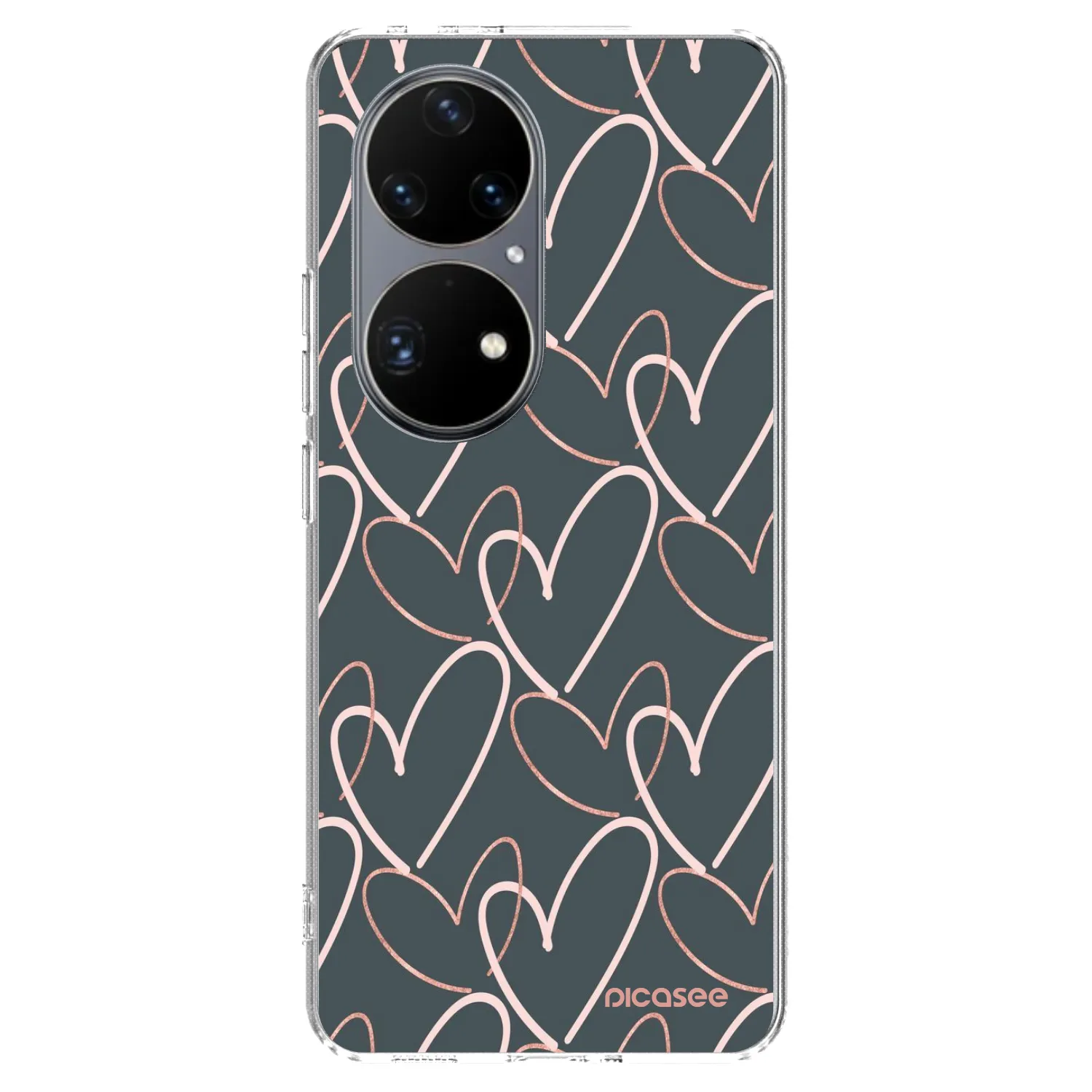 Picasee Huawei P50 Hülle - Transparentes Silikon - Viel Liebe