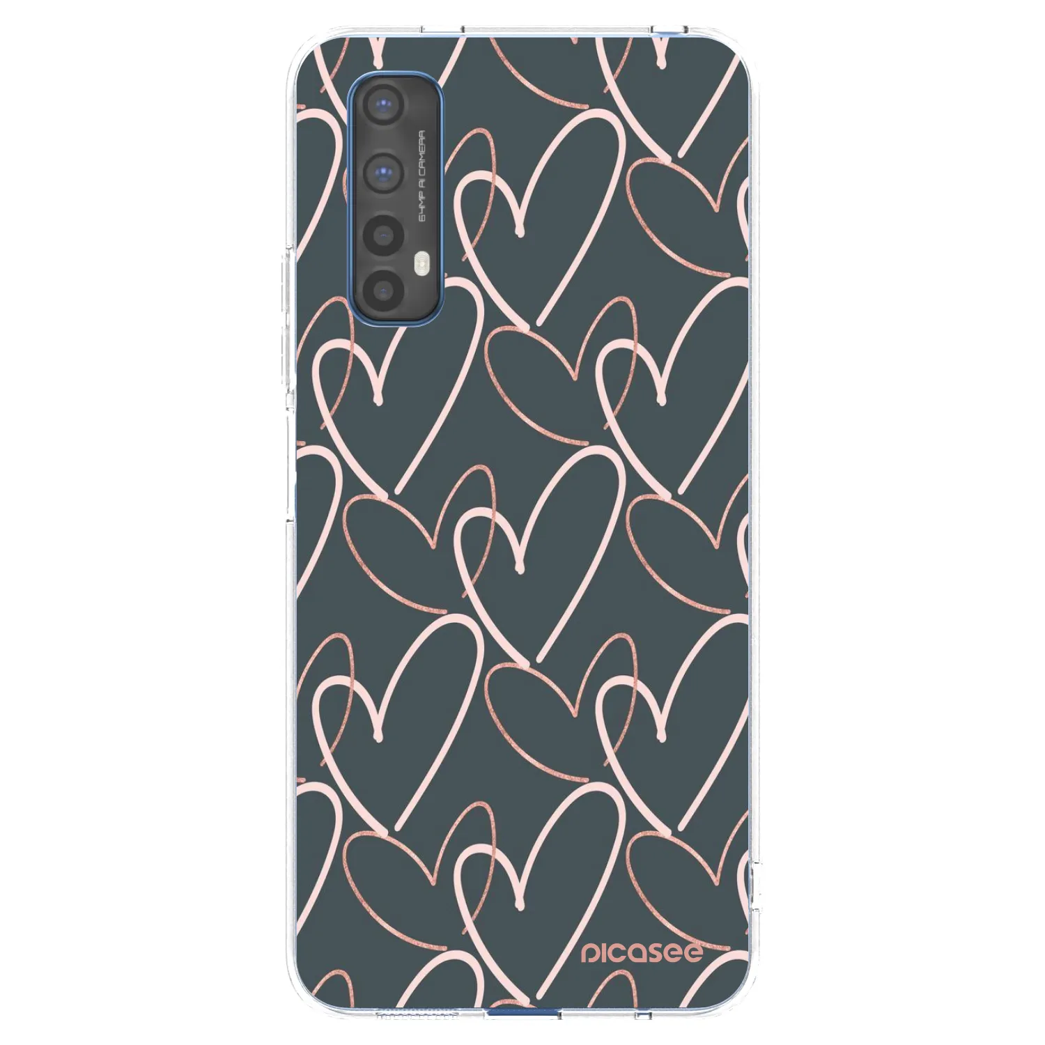 Picasee Realme 7 Hülle - Transparentes Silikon - Viel Liebe
