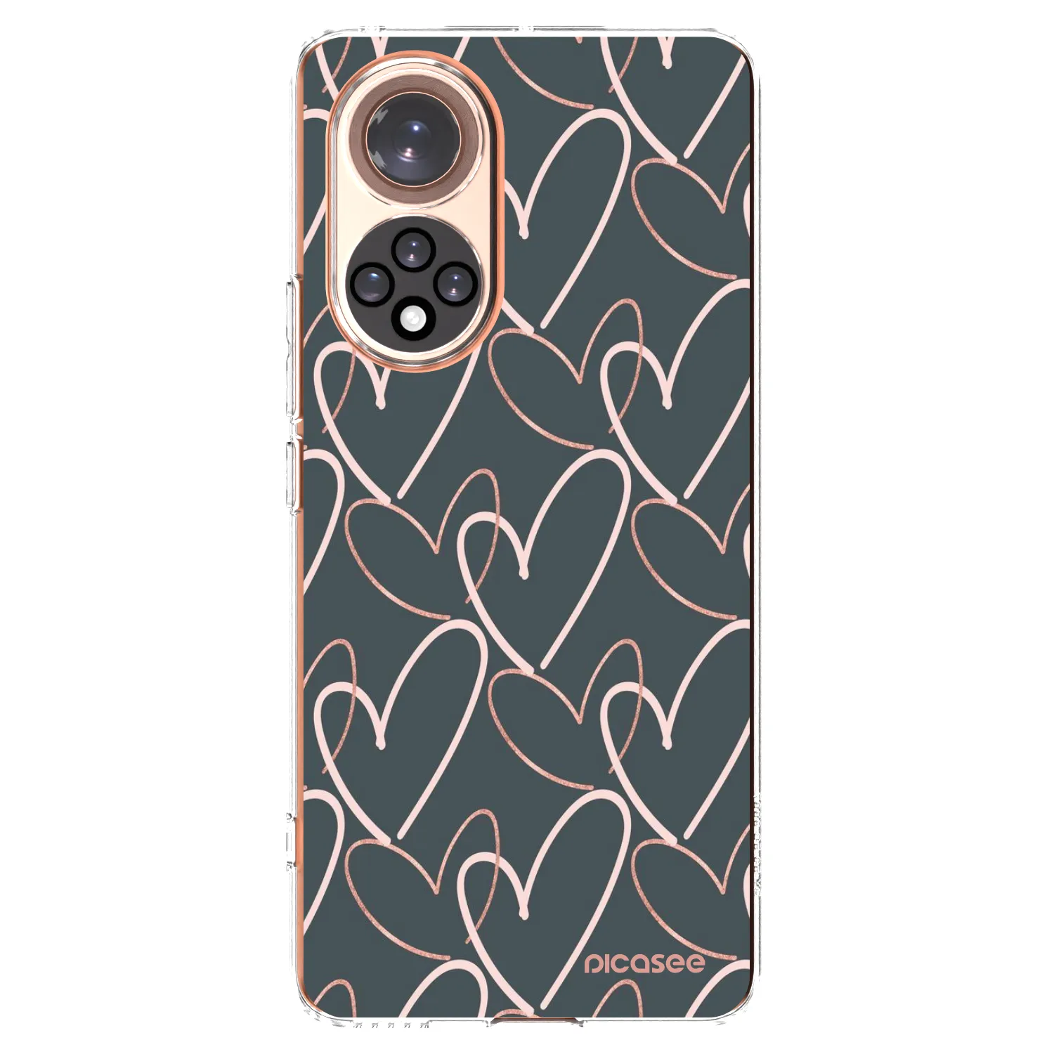Picasee Honor 50 5G Hülle - Transparentes Silikon - Viel Liebe