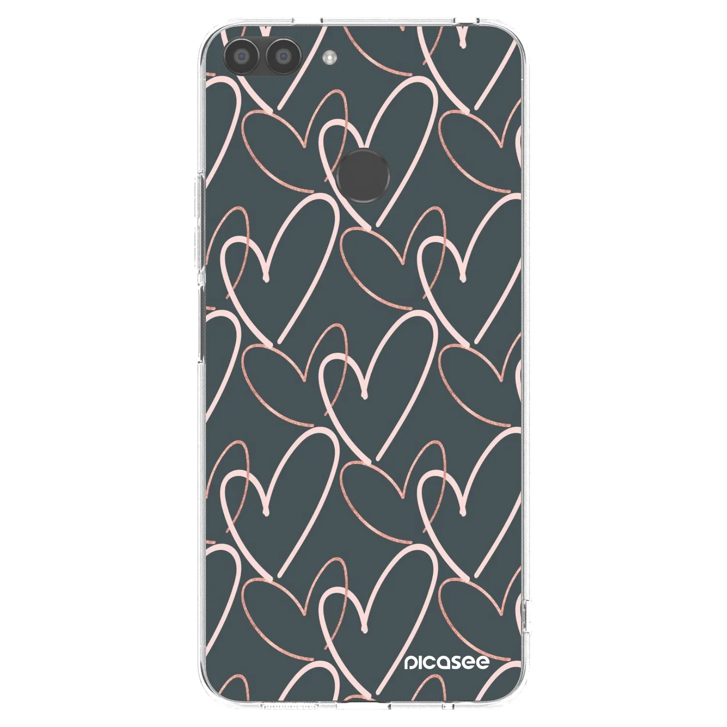 Picasee Huawei P Smart Hülle - Transparentes Silikon - Viel Liebe