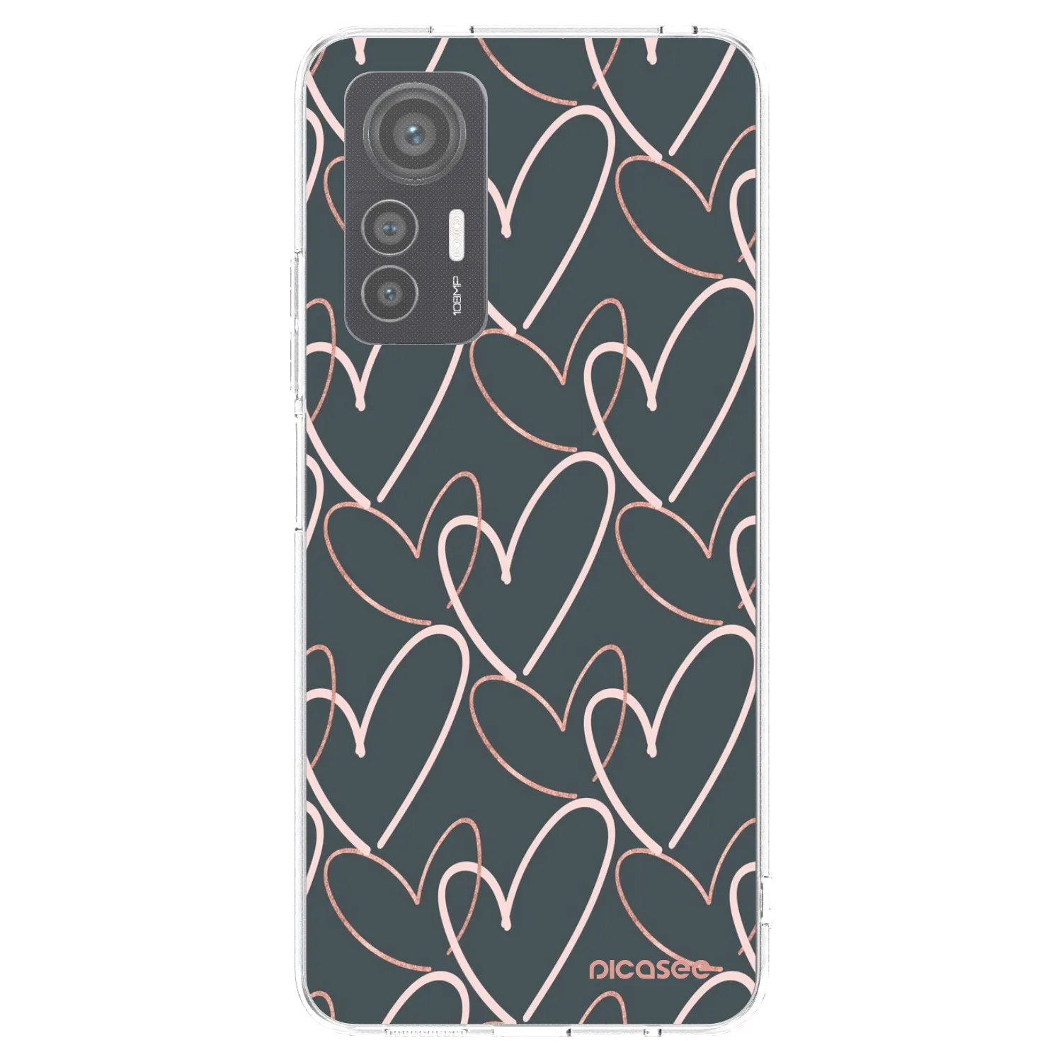 Picasee Xiaomi 12 Lite Hülle - Transparentes Silikon - Viel Liebe