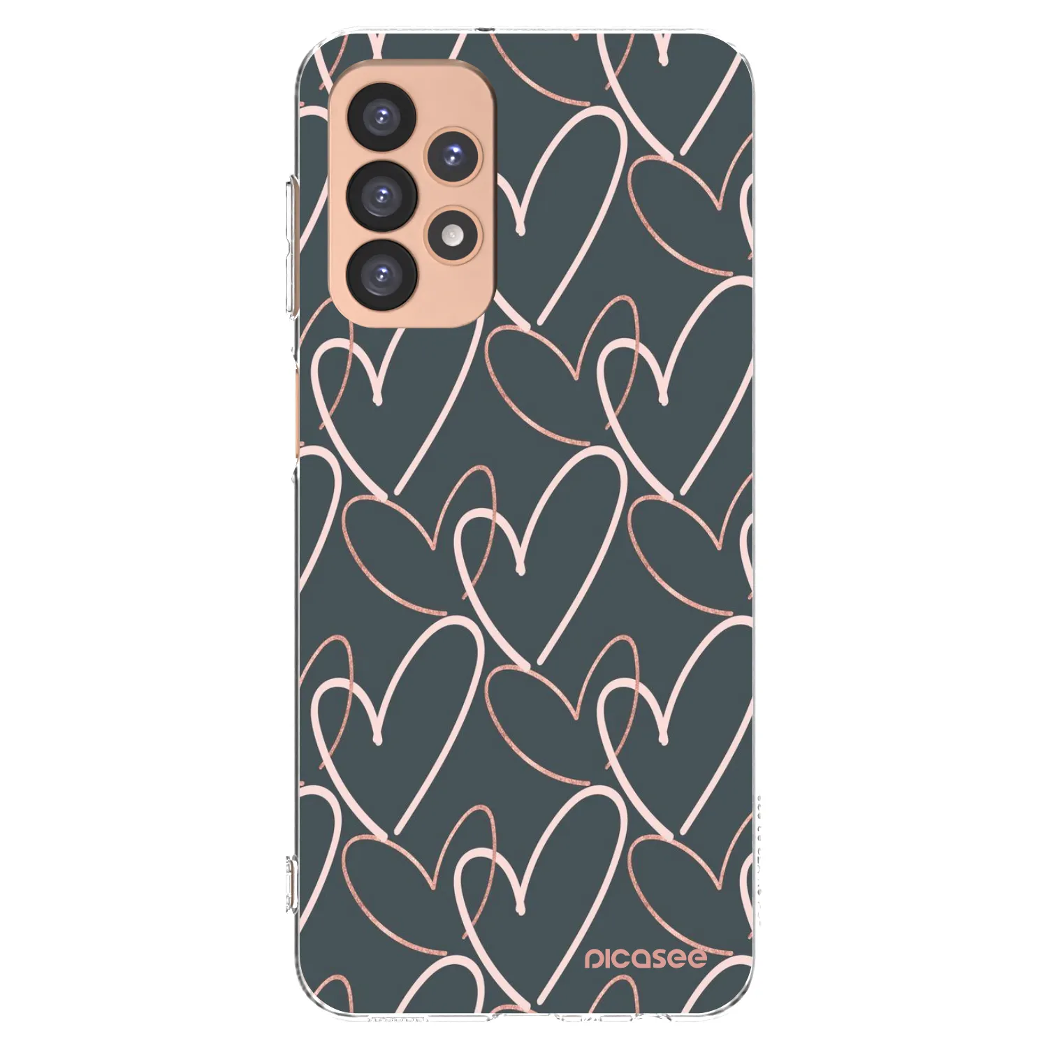 Picasee Samsung Galaxy A23 A236B 5G Hülle - Transparentes Silikon - Viel Liebe