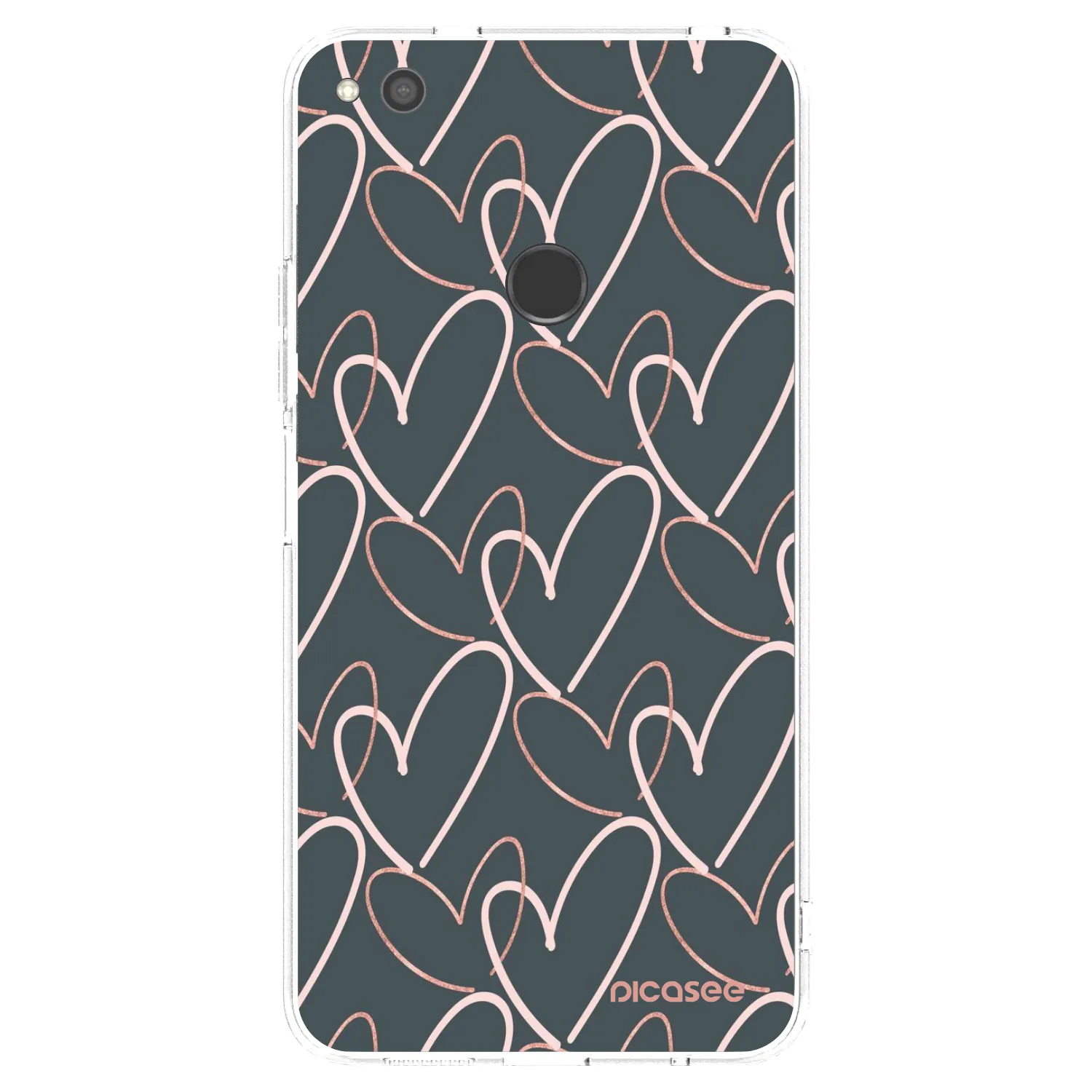 Picasee Huawei P9 Lite 2017 Hülle - Transparentes Silikon - Viel Liebe