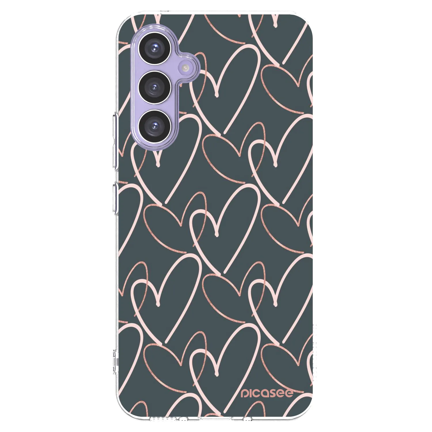 Picasee Samsung Galaxy A54 5G A546B Hülle - Transparentes Silikon - Viel Liebe