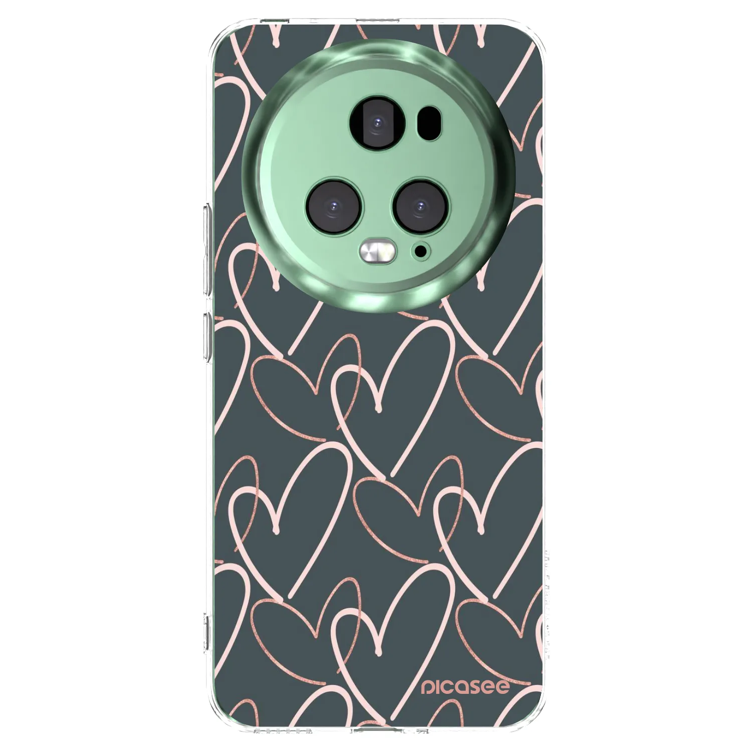 Picasee Honor Magic5 Pro Hülle - Transparentes Silikon - Viel Liebe