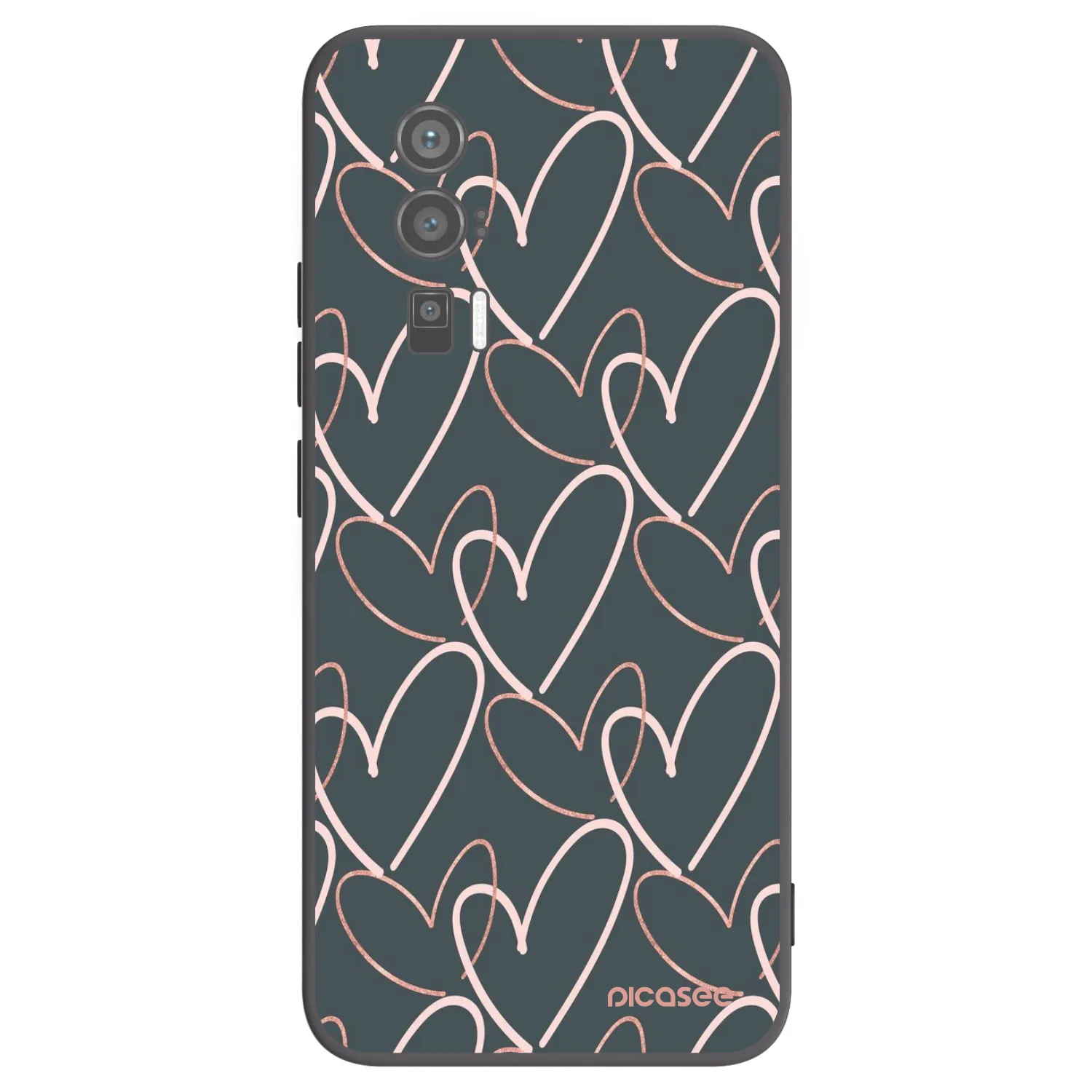 Picasee Xiaomi Poco F5 Pro 5G Hülle - Schwarzes Silikon - Viel Liebe