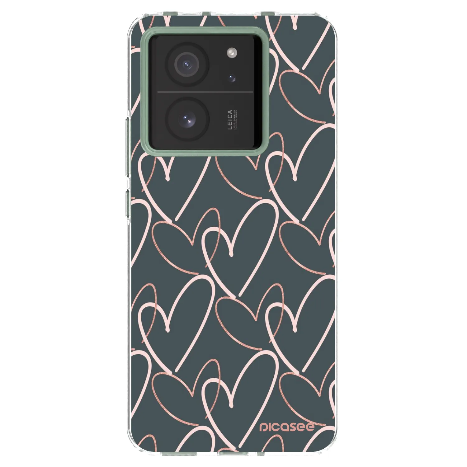 Picasee Xiaomi 13T Hülle - Transparentes Silikon - Viel Liebe