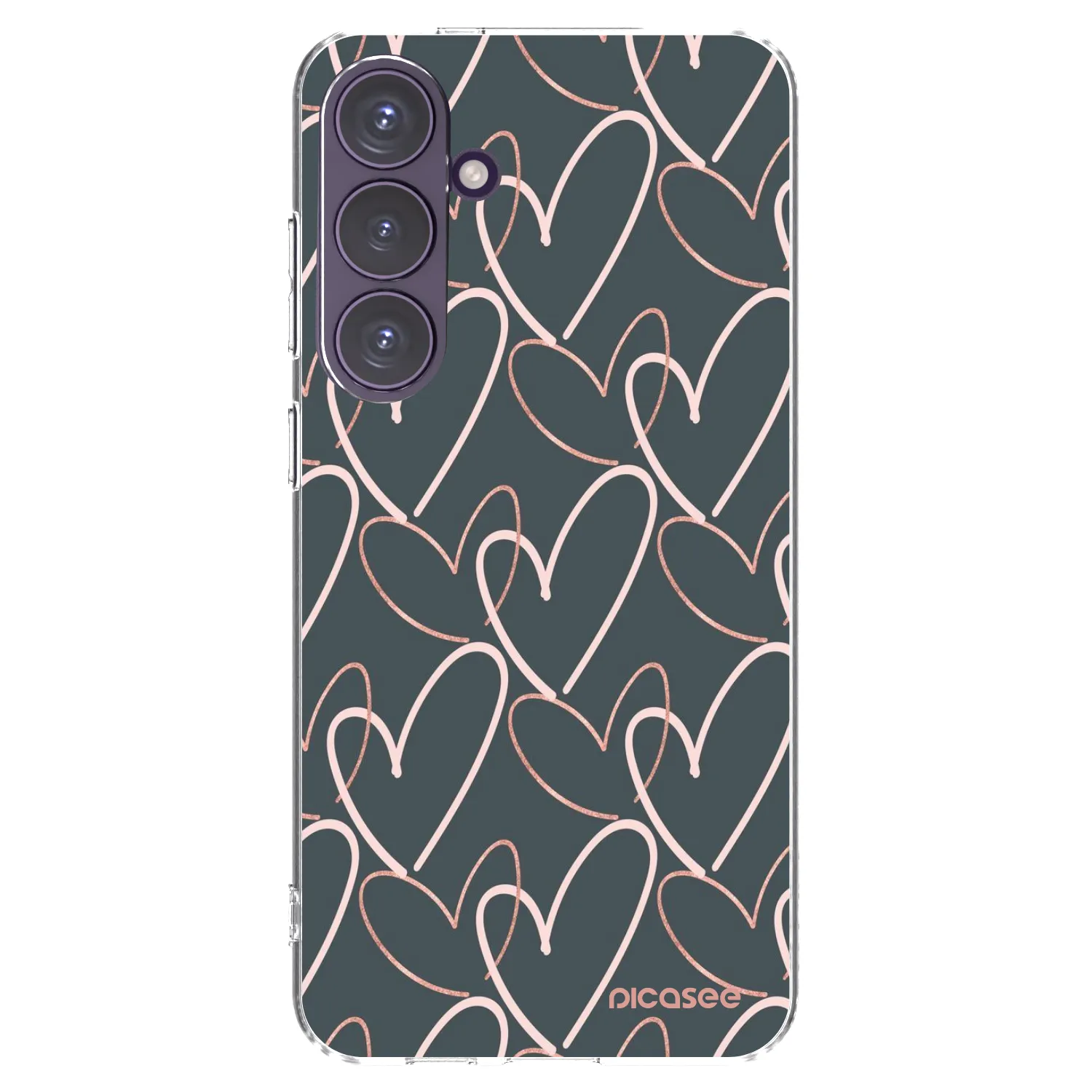 Picasee Samsung Galaxy S24+ S926B 5G Hülle - Transparentes Silikon - Viel Liebe