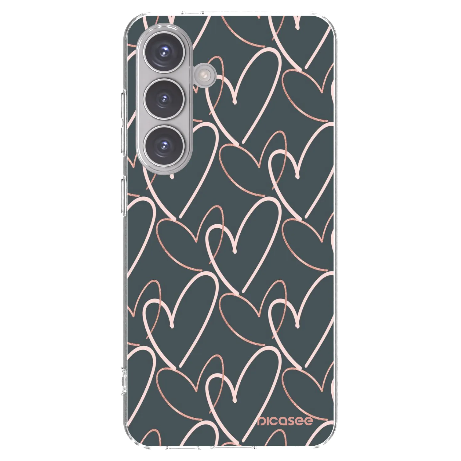Picasee Samsung Galaxy S24 S921B 5G Hülle - Transparentes Silikon - Viel Liebe
