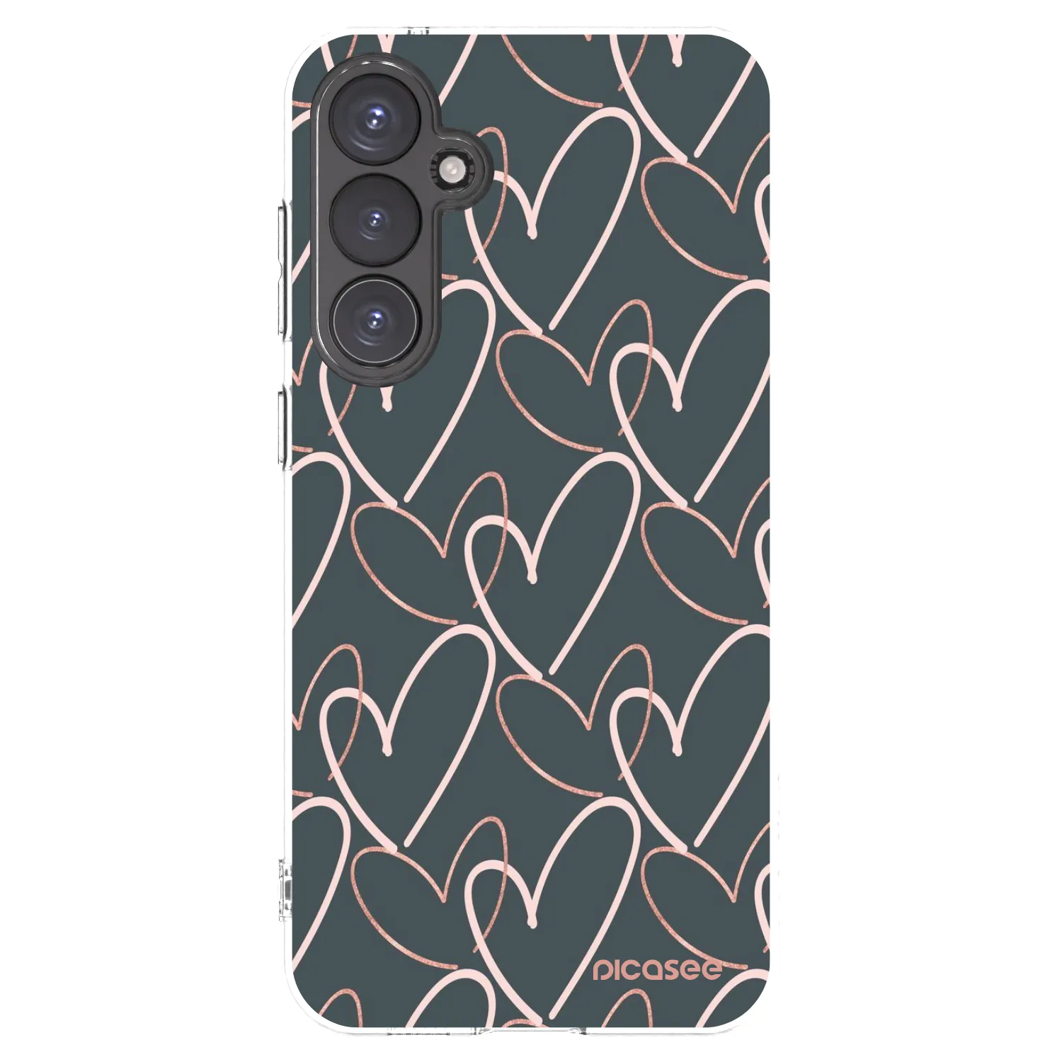 Picasee Samsung Galaxy S23 FE S711B Hülle - Transparentes Silikon - Viel Liebe