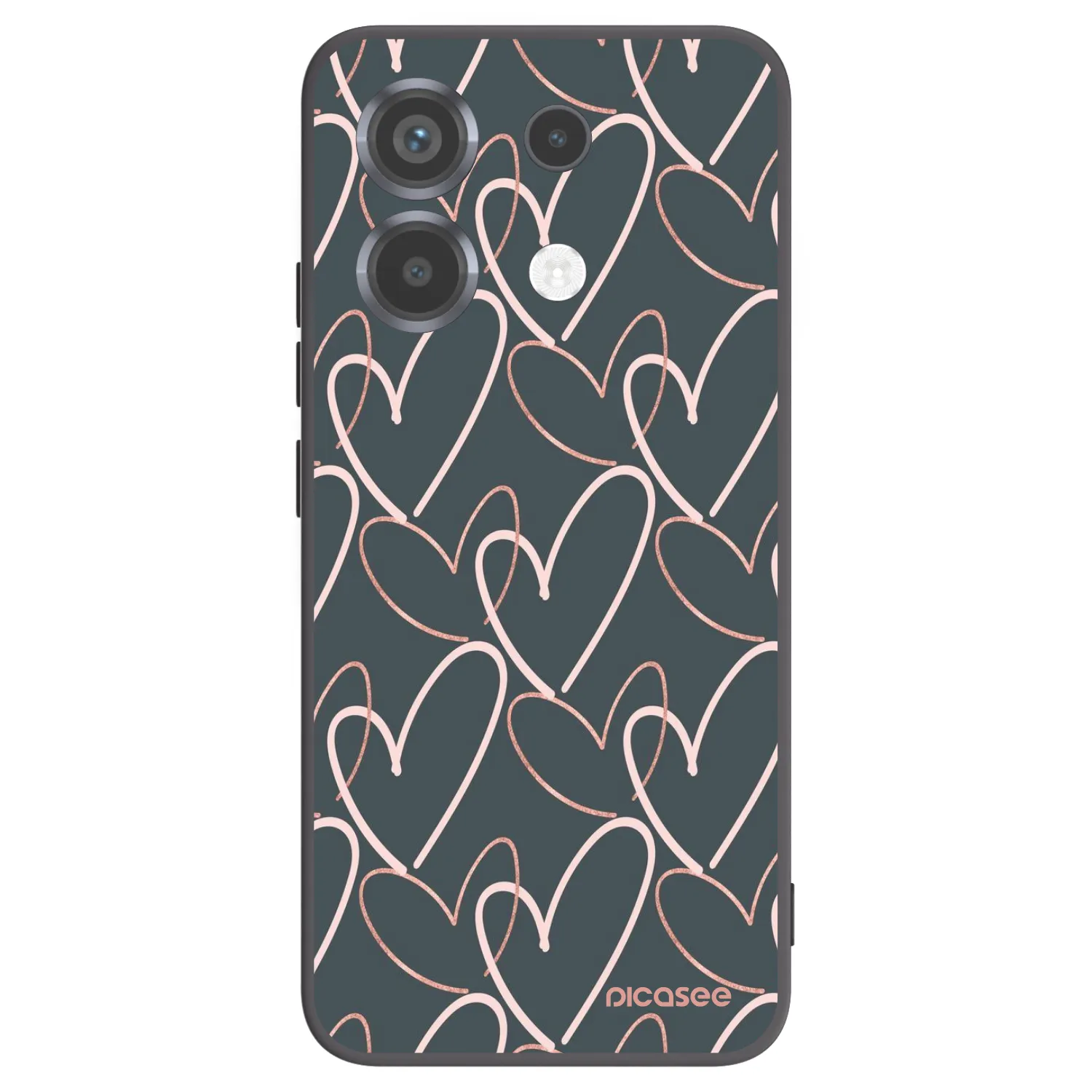Picasee Xiaomi Poco X6 Hülle - Schwarzes Silikon - Viel Liebe