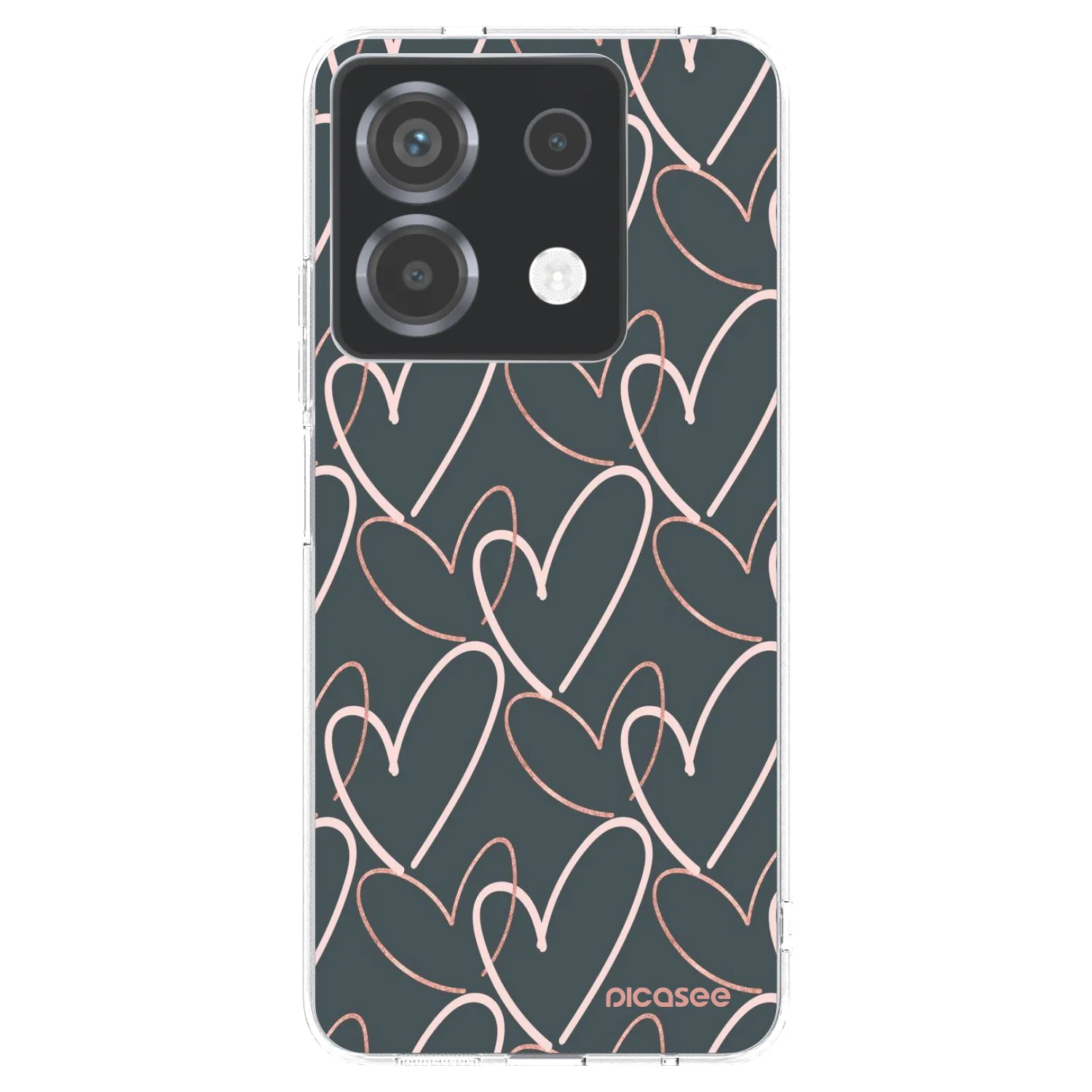 Picasee Xiaomi Poco X6 Hülle - Transparentes Silikon - Viel Liebe