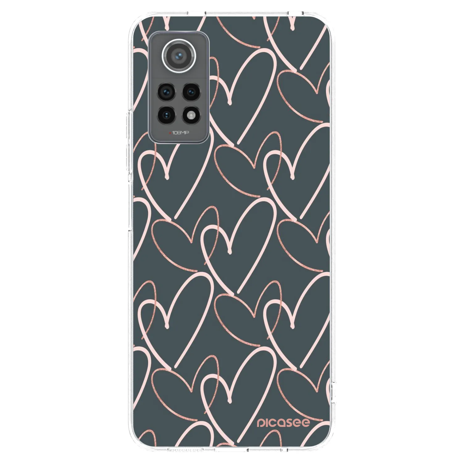 Picasee Xiaomi Redmi Note 12 Pro 4G Hülle - Transparentes Silikon - Viel Liebe