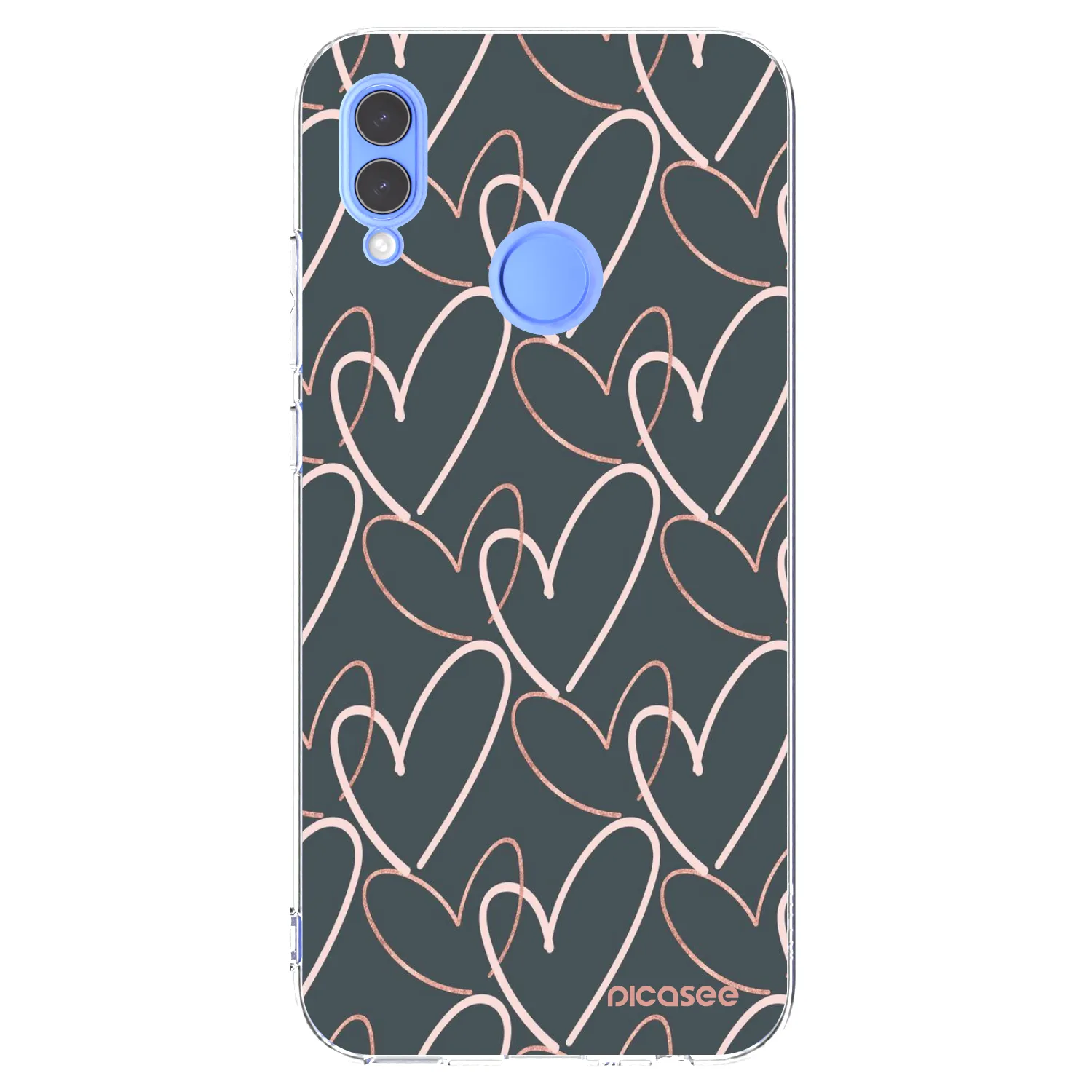 Picasee Huawei P Smart 2019 Hülle - Transparentes Silikon - Viel Liebe