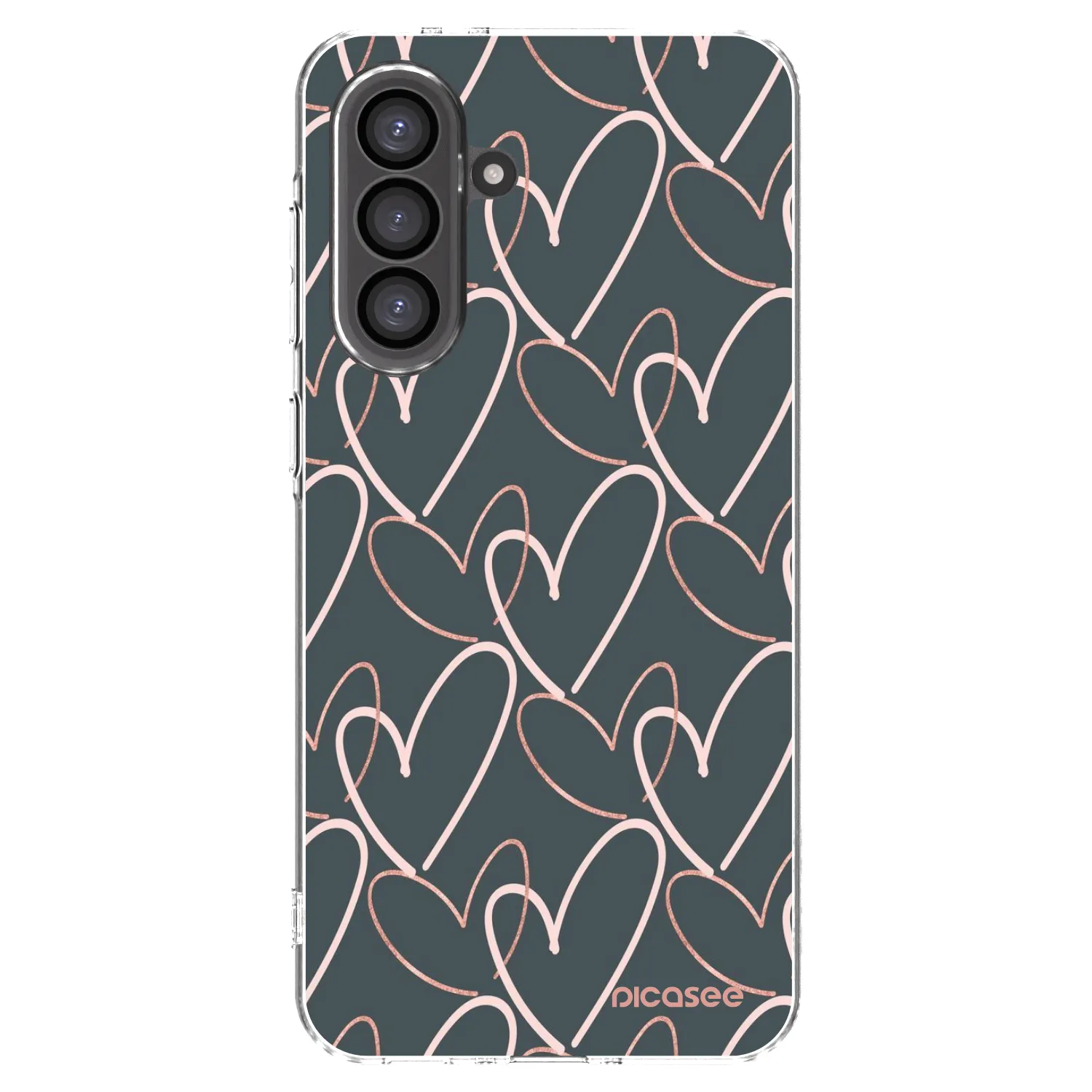 Picasee Samsung Galaxy A36 5G Hülle - Transparentes Silikon - Viel Liebe