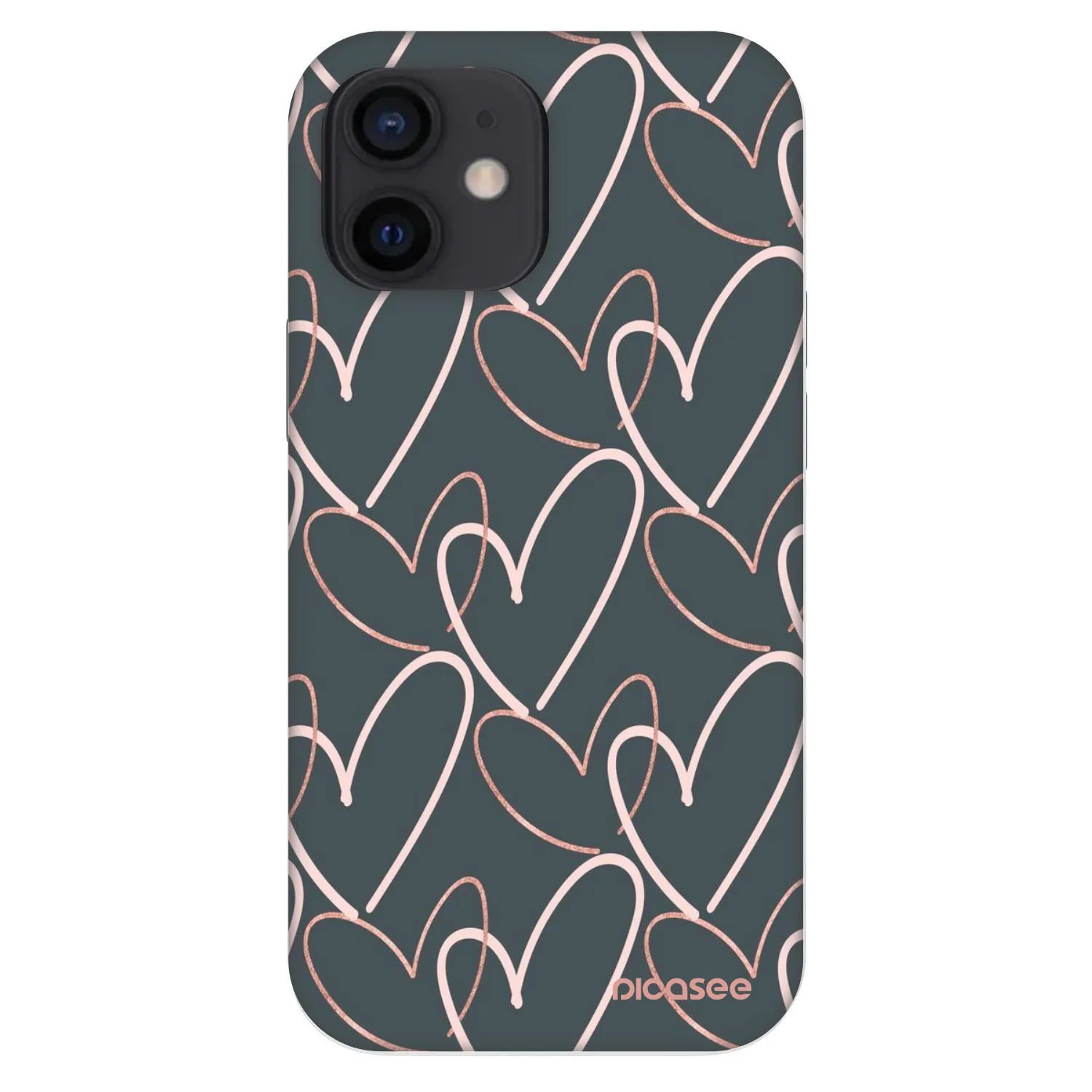 Picasee Fashion Case für Apple iPhone 12 mini - Viel Liebe