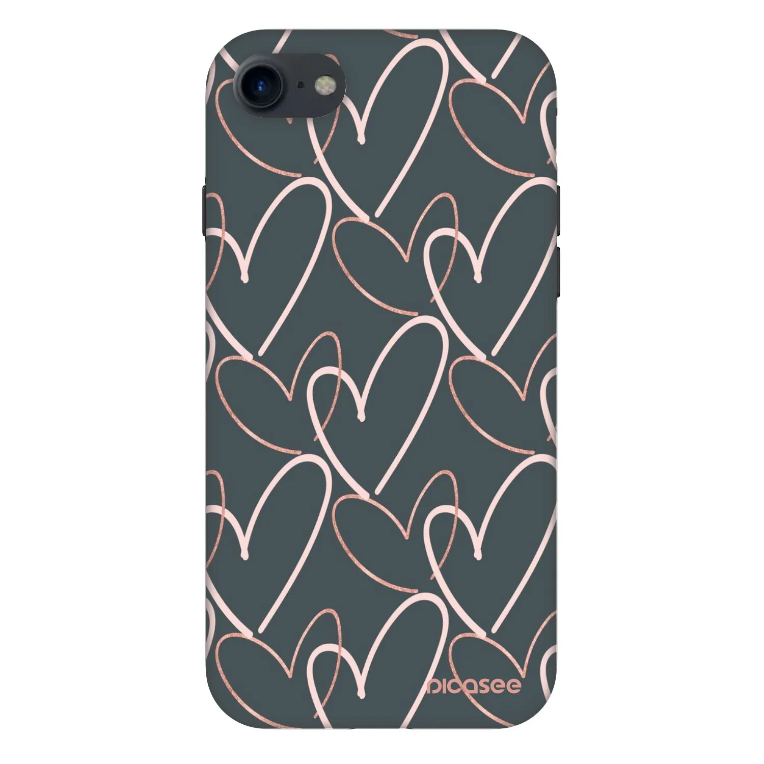 Picasee Fashion Case für Apple iPhone 8 - Viel Liebe