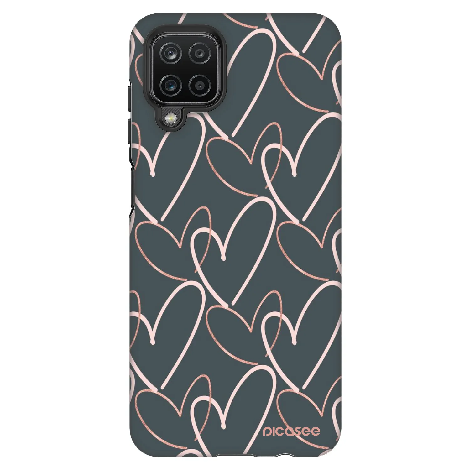 Picasee Fashion Case für Samsung Galaxy A12 A125F - Viel Liebe