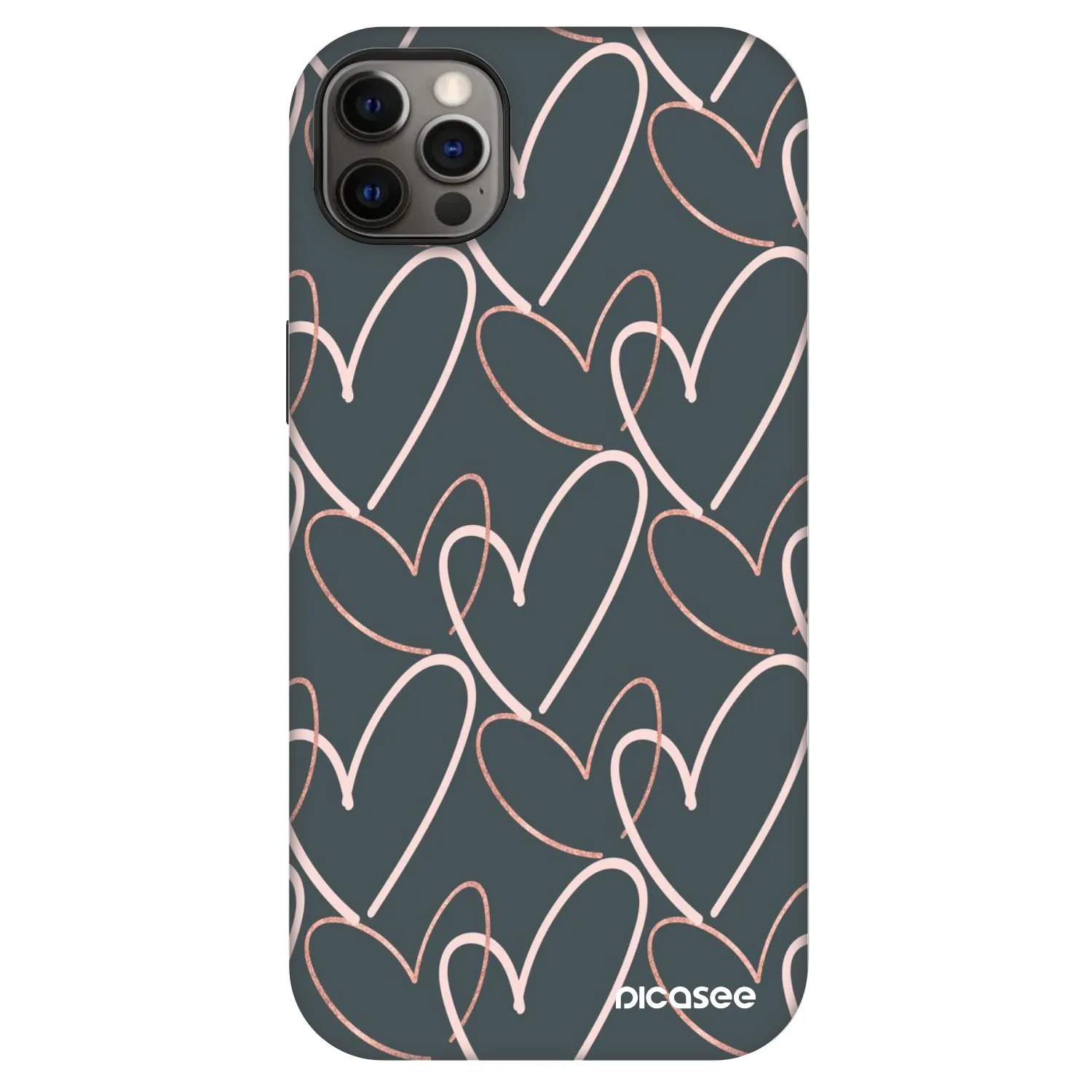 Picasee Fashion Case MagSafe für Apple iPhone 12 Pro Max - Viel Liebe