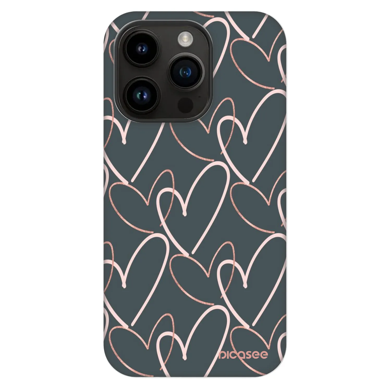 Picasee Fashion Case MagSafe für Apple iPhone 14 Pro - Viel Liebe