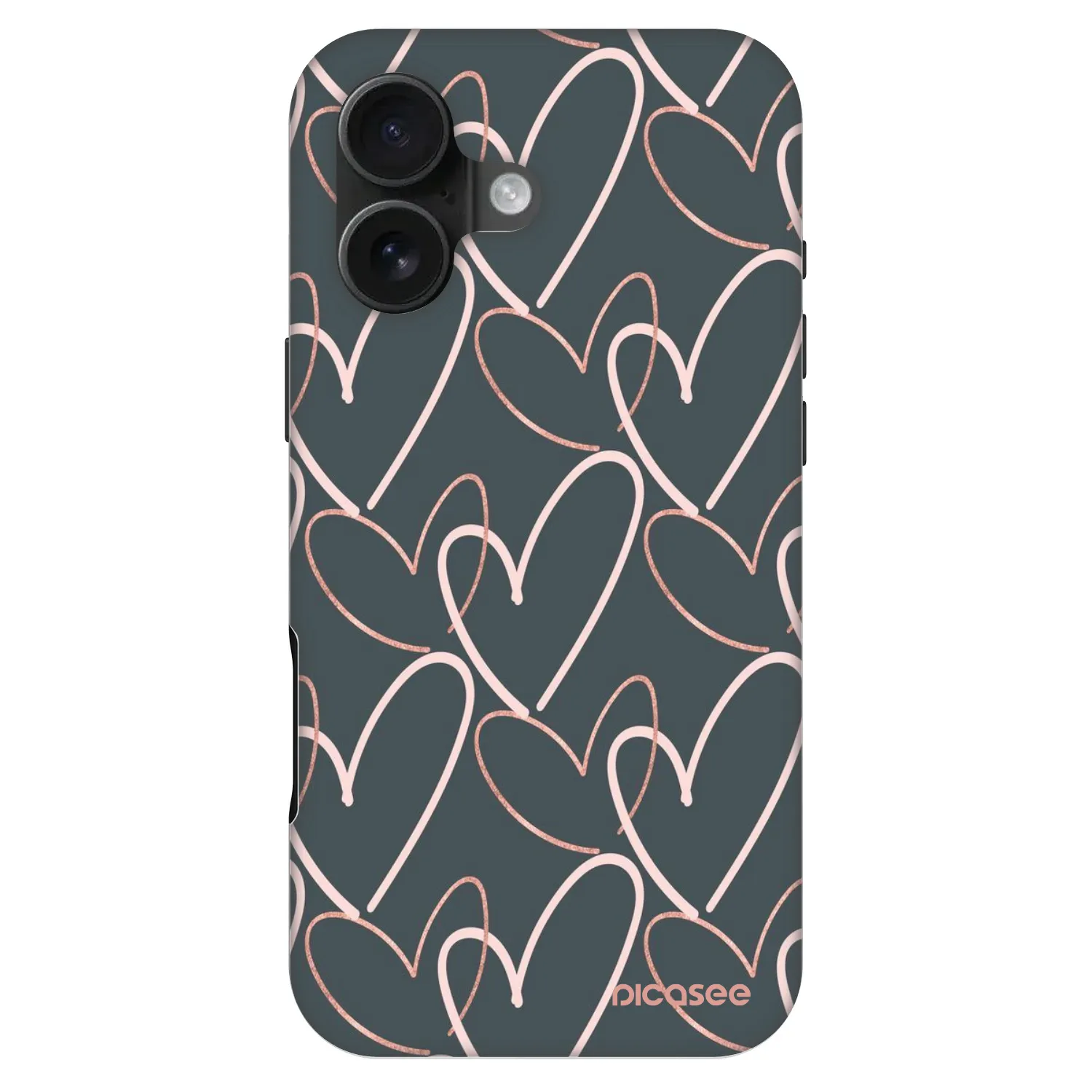 Picasee Fashion Case MagSafe für Apple iPhone 16 - Viel Liebe