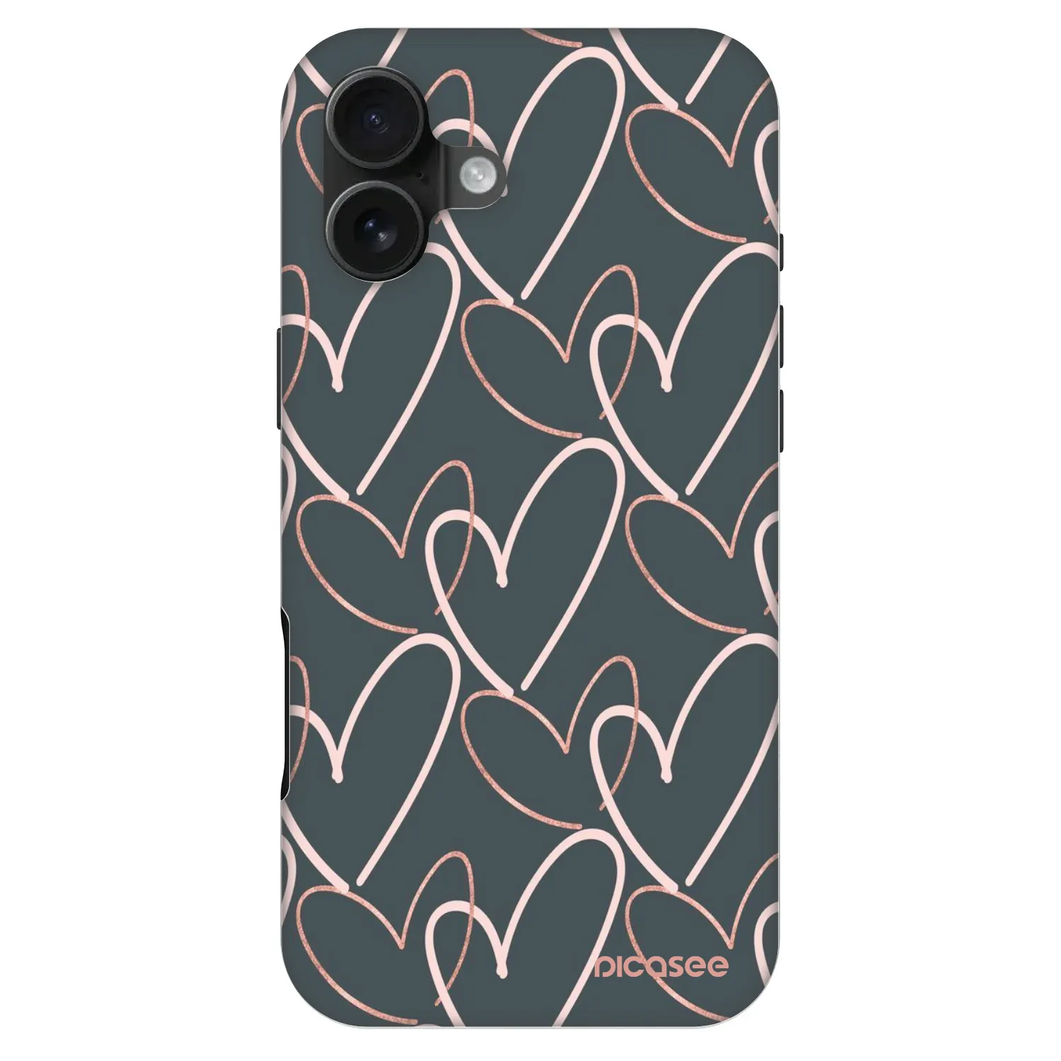 Picasee Fashion Case MagSafe für Apple iPhone 16 Plus - Viel Liebe