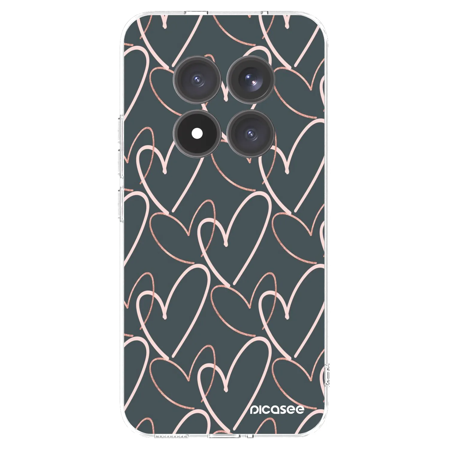 Picasee Xiaomi Redmi Note 15 Pro+ Hülle - Transparentes Silikon - Viel Liebe
