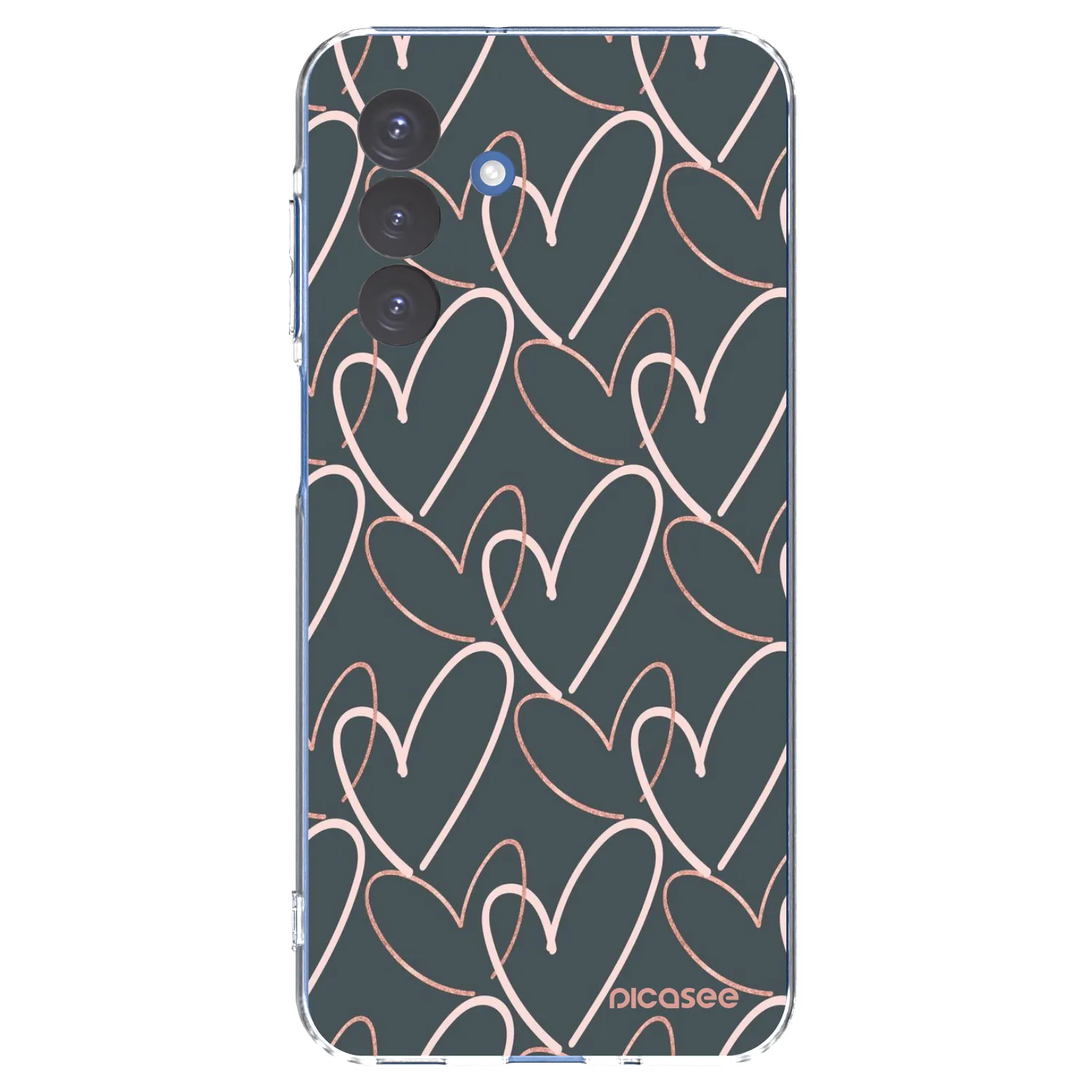 Picasee Samsung Galaxy A17 5G Hülle - Transparentes Silikon - Viel Liebe
