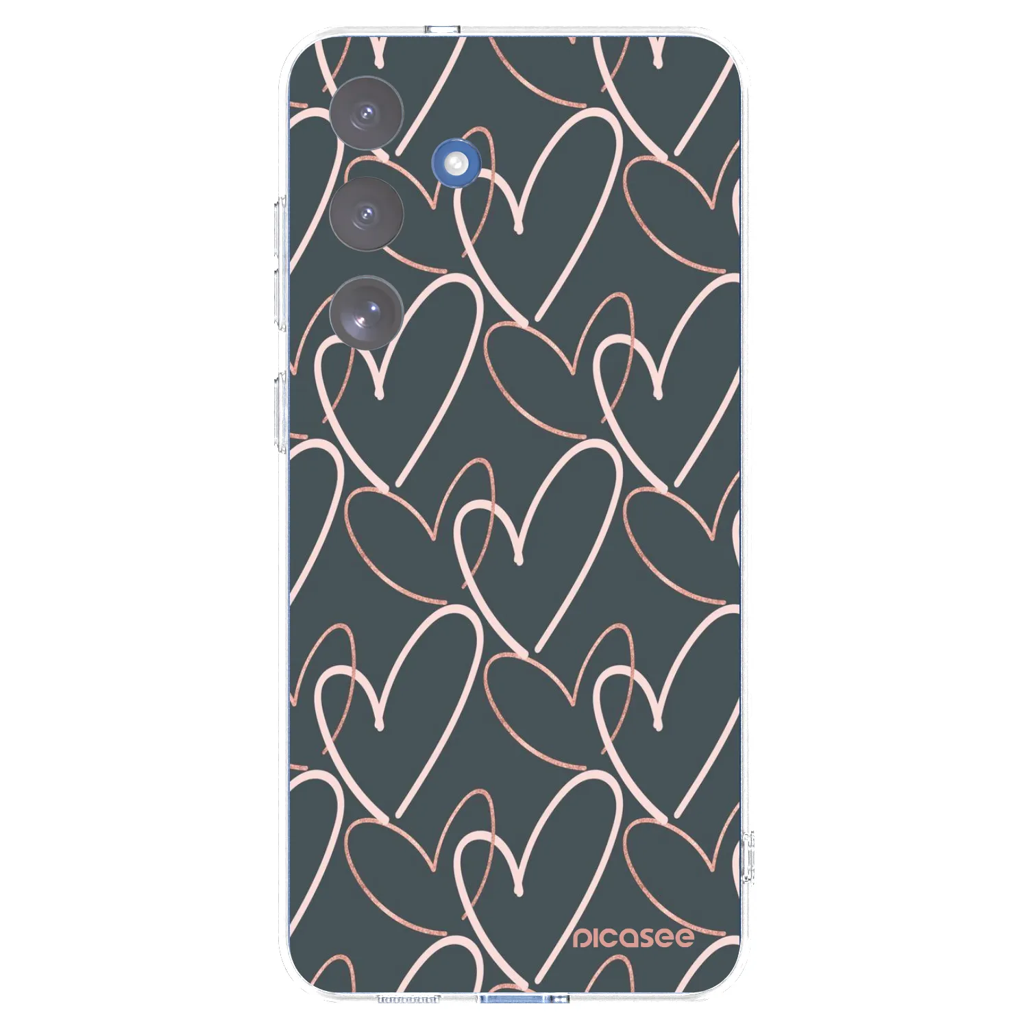 Picasee Samsung Galaxy S25 FE 5G Hülle - Transparentes Silikon - Viel Liebe