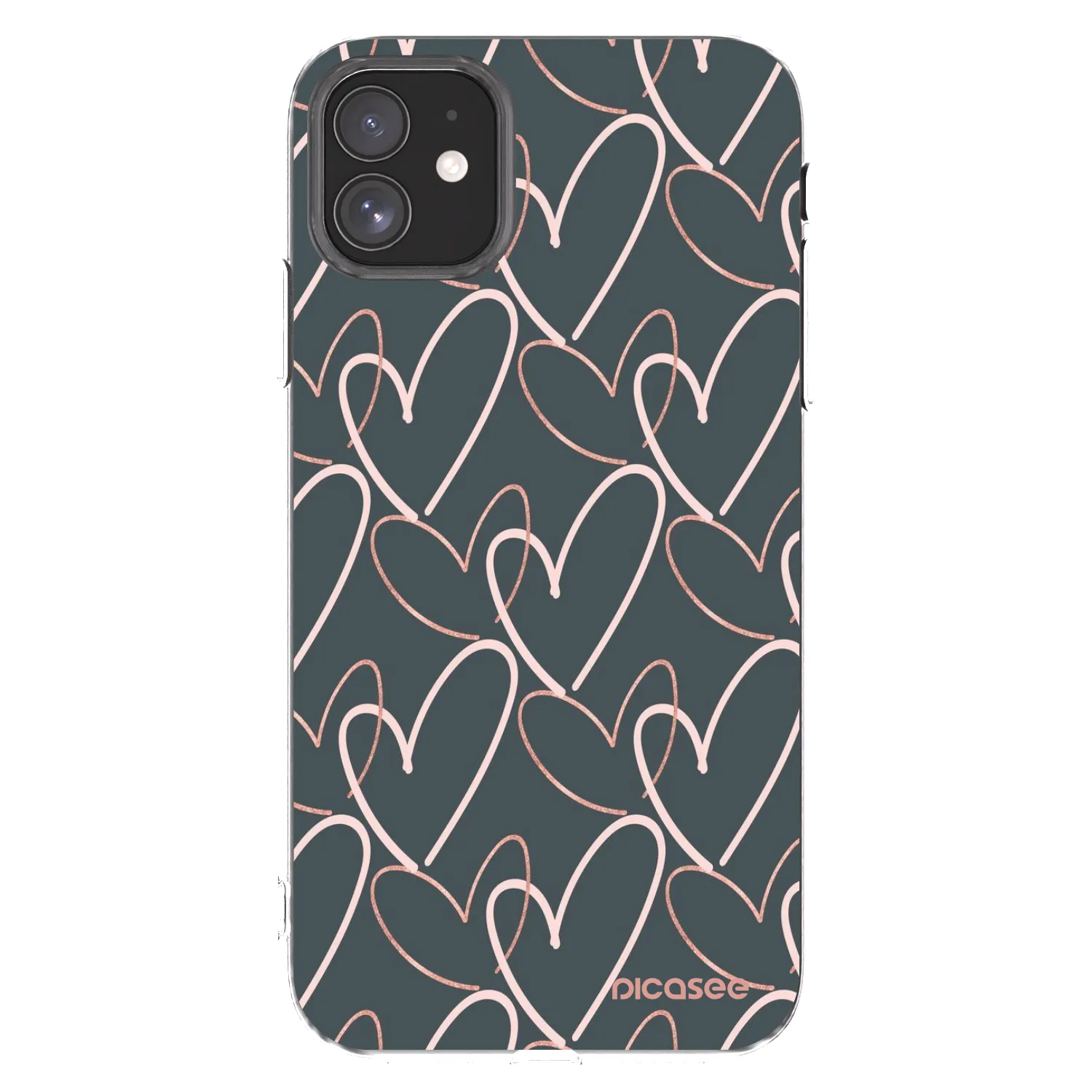 Picasee Apple iPhone 11 Hülle - Transparentes Silikon - Viel Liebe