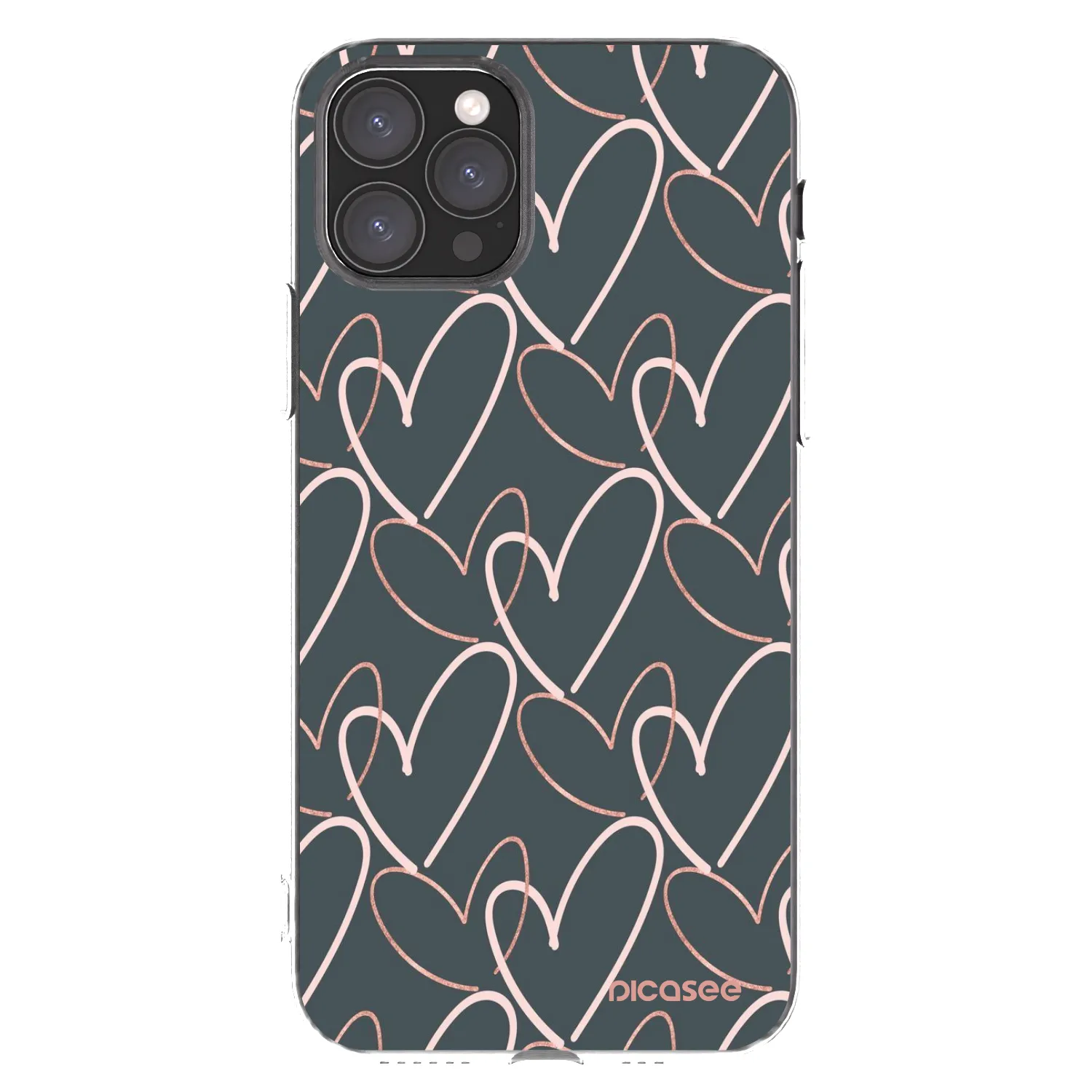 Picasee Apple iPhone 11 Pro Hülle - Transparentes Silikon - Viel Liebe
