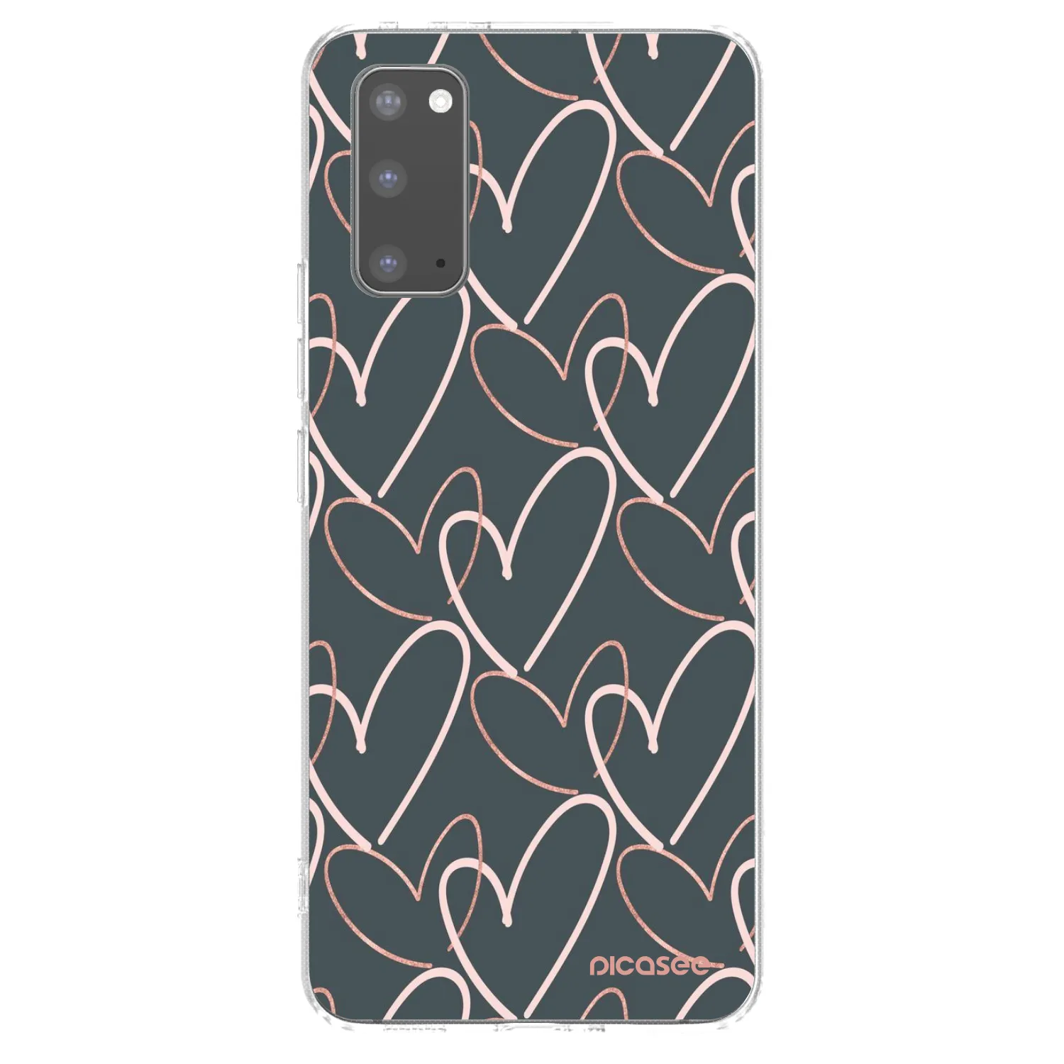 Picasee Samsung Galaxy S20 G980F Hülle - Transparentes Silikon - Viel Liebe