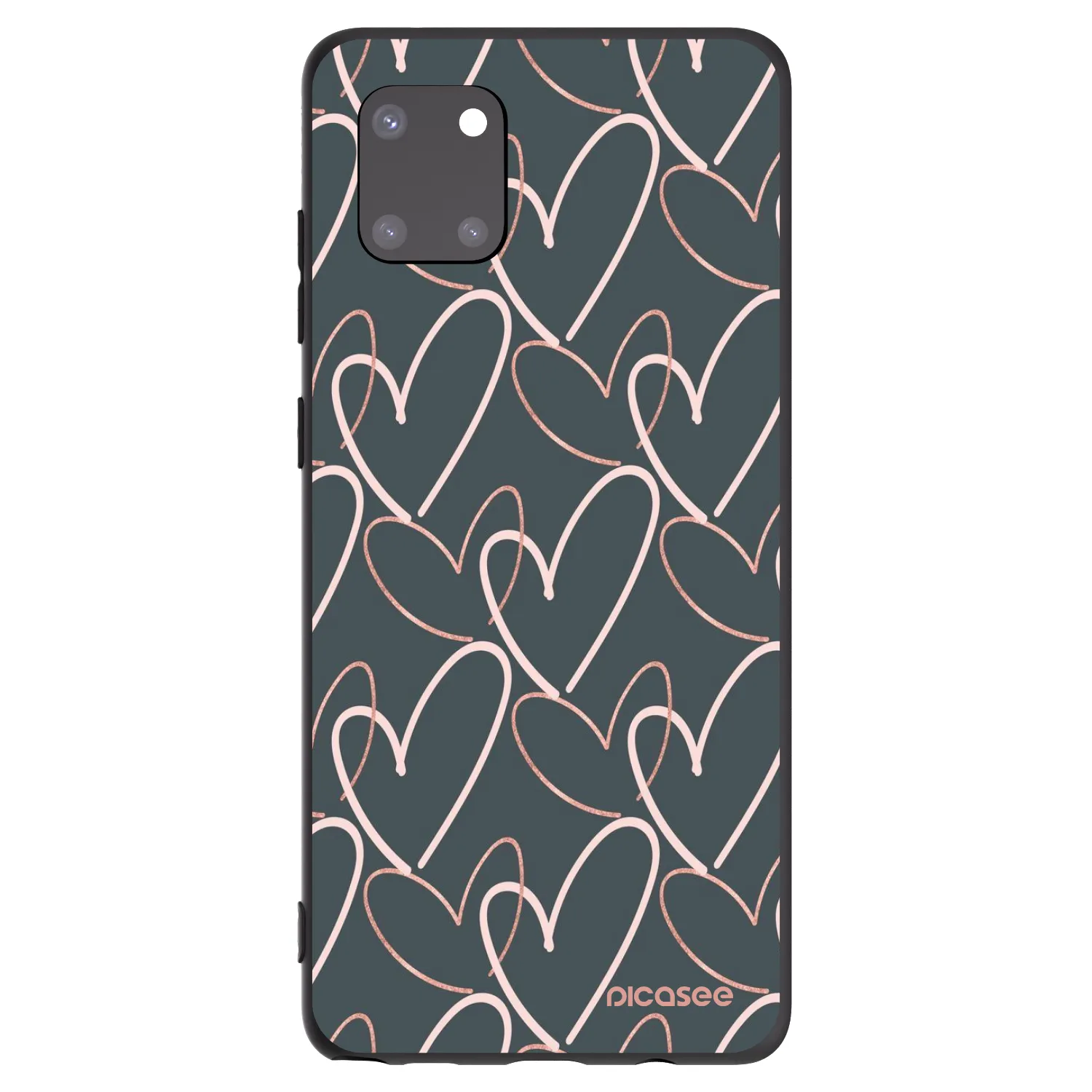 Picasee Samsung Galaxy Note 10 Lite N770F Hülle - Schwarzes Silikon - Viel Liebe