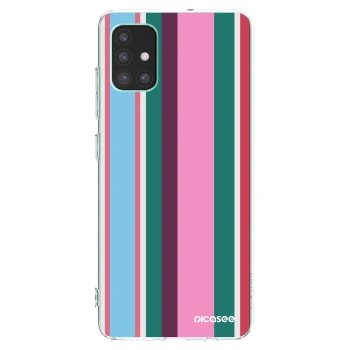 Picasee Samsung Galaxy M51 M515F Hülle - Transparentes Silikon - Cabana club