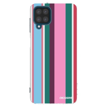 Picasee Samsung Galaxy A12 A125F Hülle - Transparentes Silikon - Cabana club