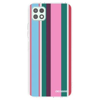Picasee Samsung Galaxy A22 A226B 5G Hülle - Transparentes Silikon - Cabana club