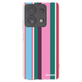 Picasee Xiaomi Redmi Note 13 Pro 4G Hülle - Transparentes Silikon - Cabana club