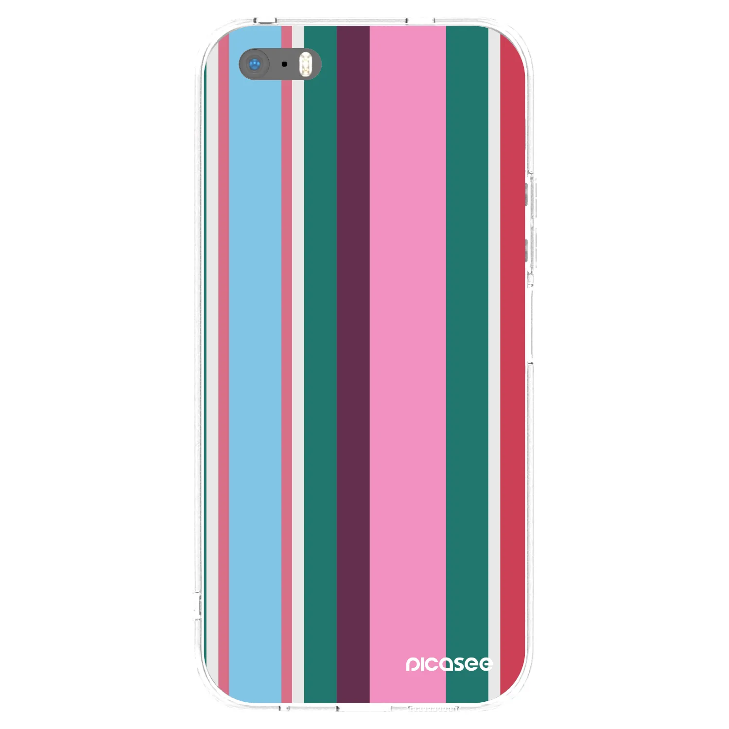 Picasee Apple iPhone 5/5S/SE Hülle - Transparentes Silikon - Cabana club