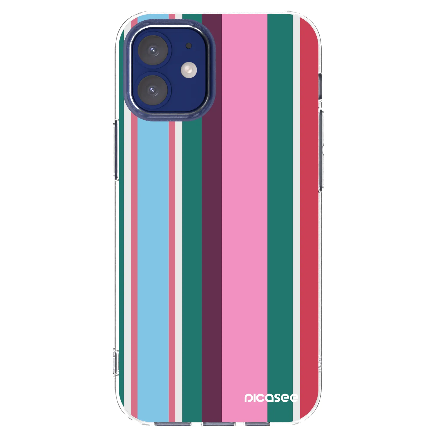 Picasee Apple iPhone 12 mini Hülle - Transparentes Silikon - Cabana club