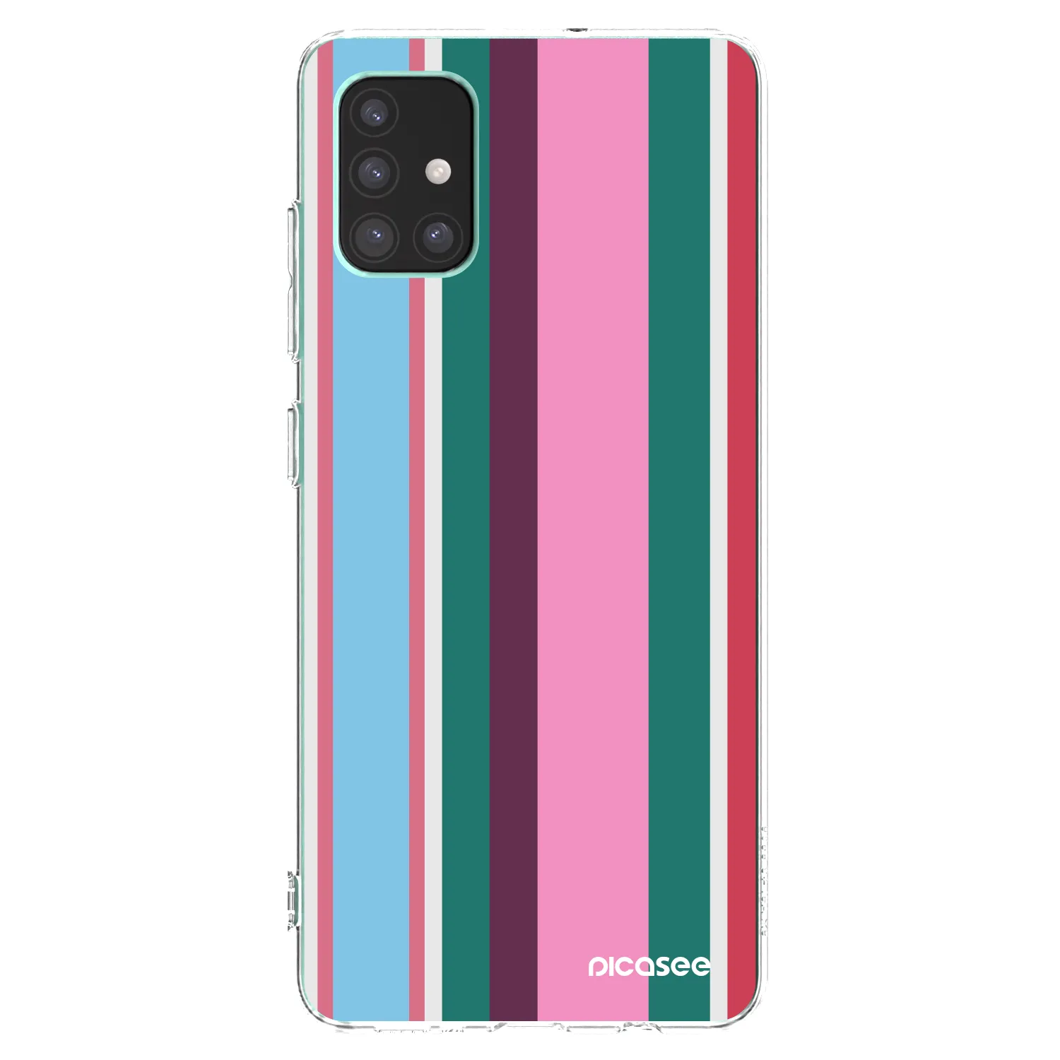 Picasee Samsung Galaxy M51 M515F Hülle - Transparentes Silikon - Cabana club
