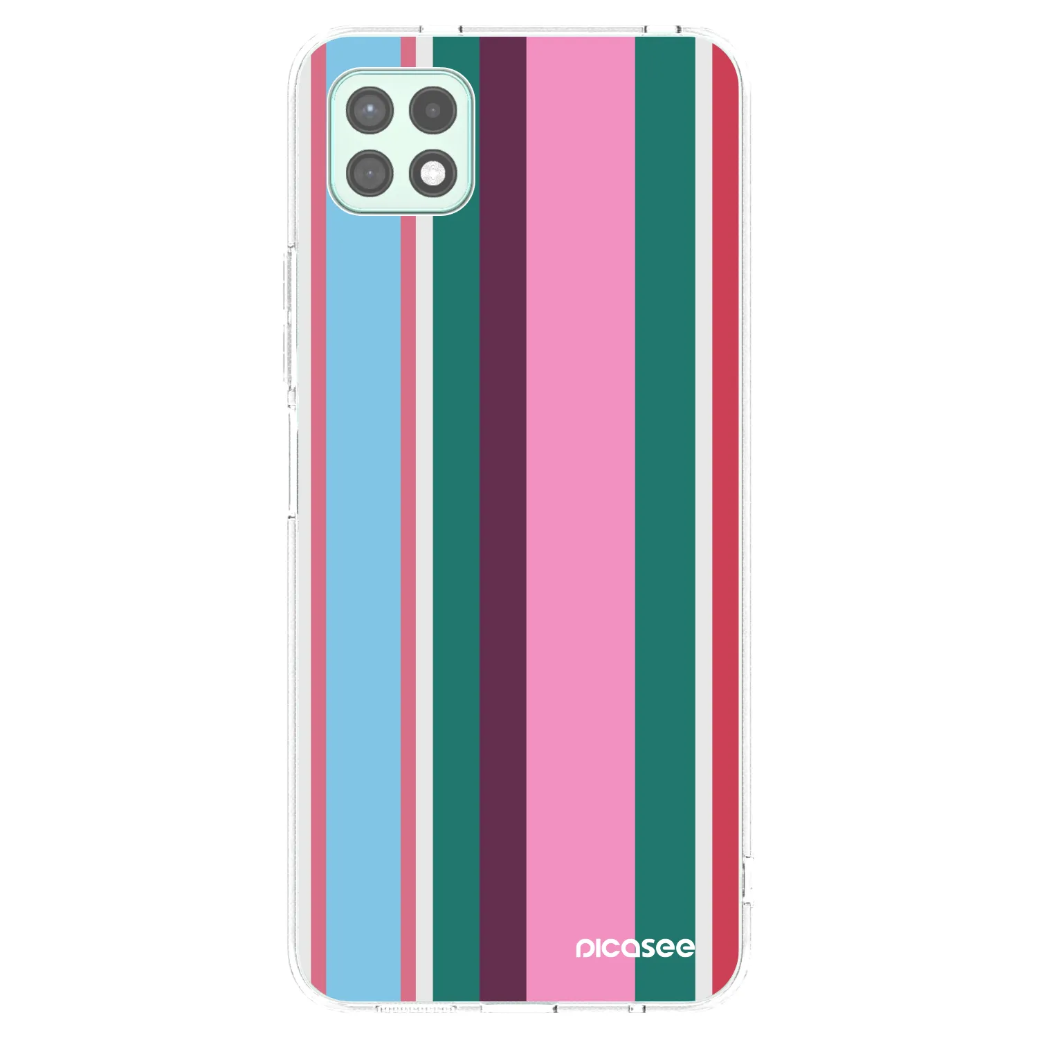 Picasee Samsung Galaxy A22 A226B 5G Hülle - Transparentes Silikon - Cabana club