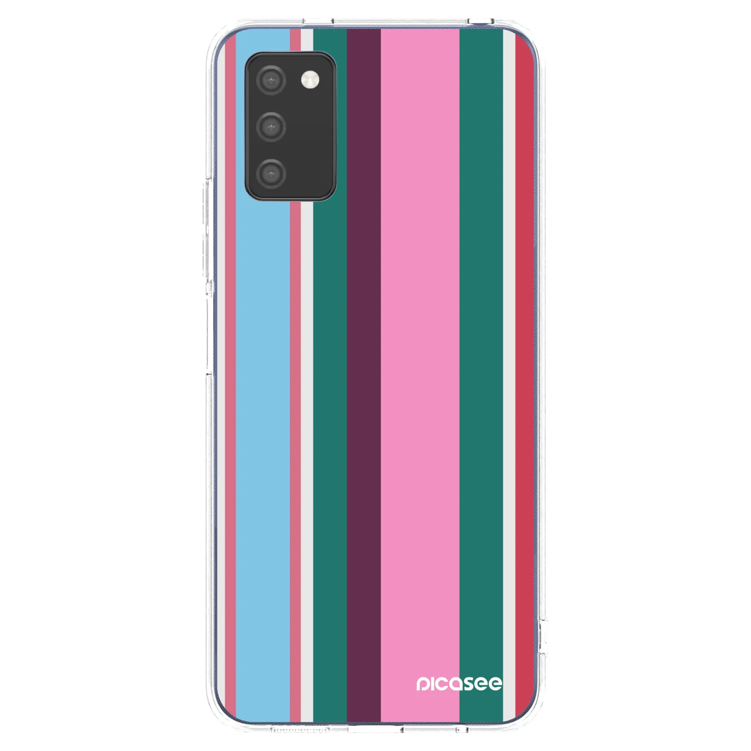 Picasee Samsung Galaxy A03s A037G Hülle - Transparentes Silikon - Cabana club