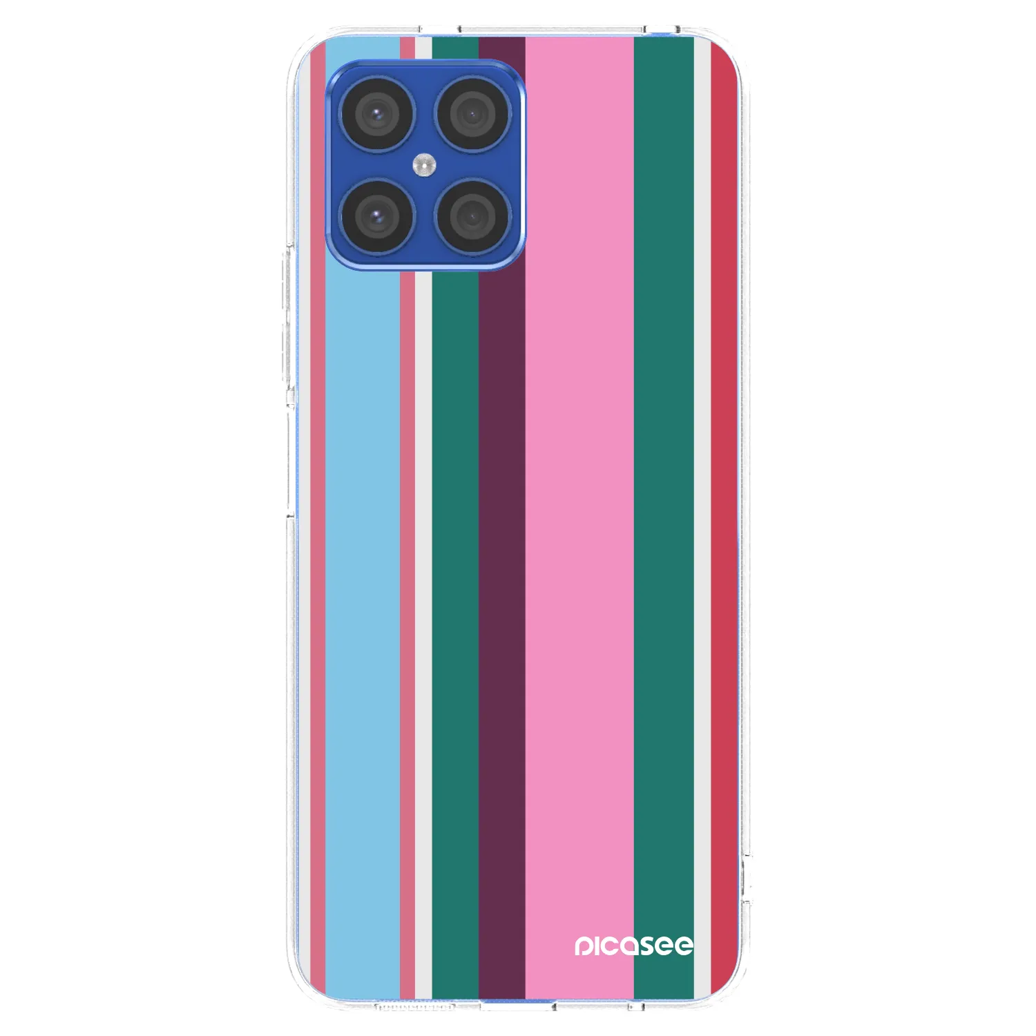 Picasee Honor X8 4G Hülle - Transparentes Silikon - Cabana club